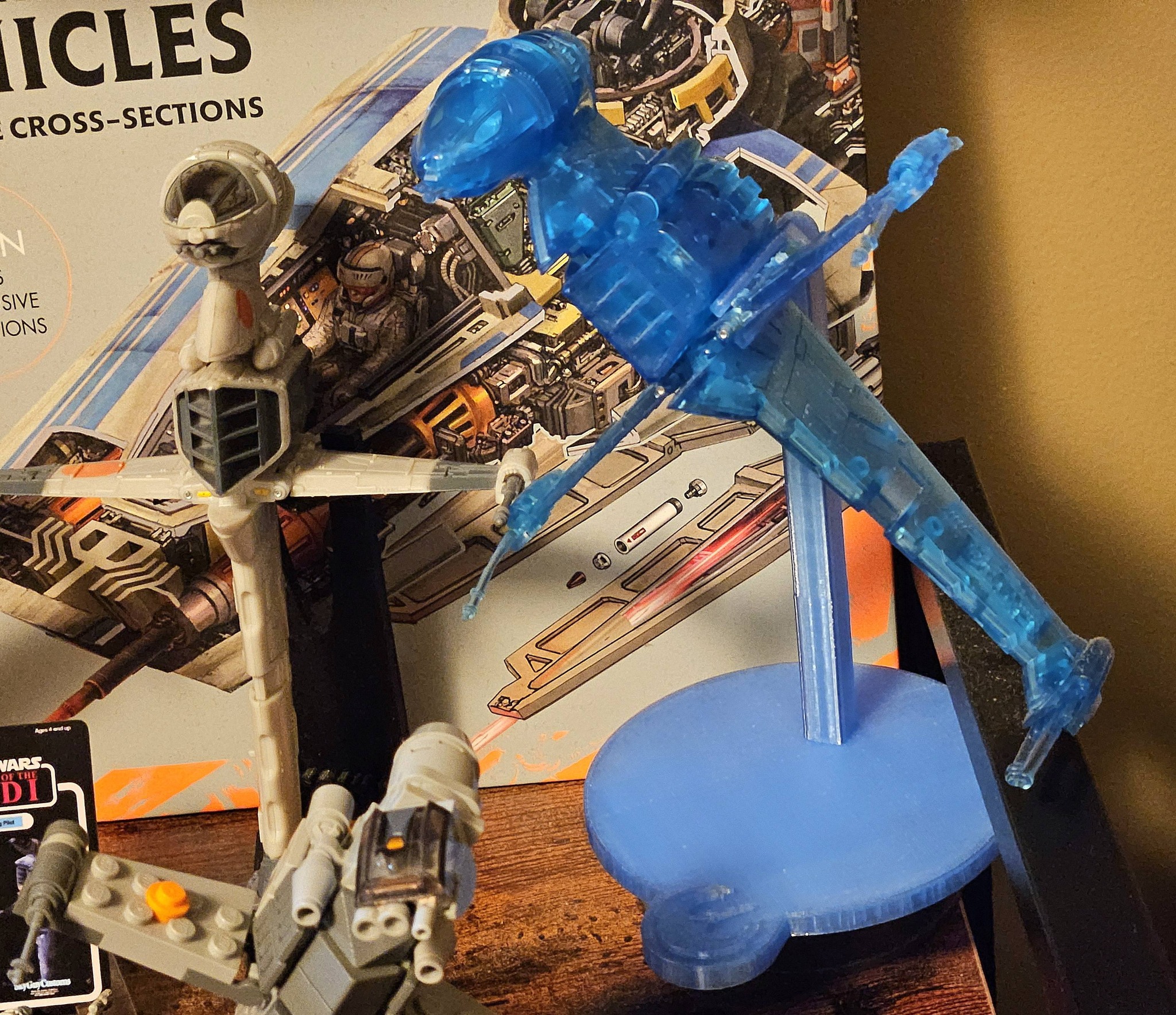Unique starfighters collection display