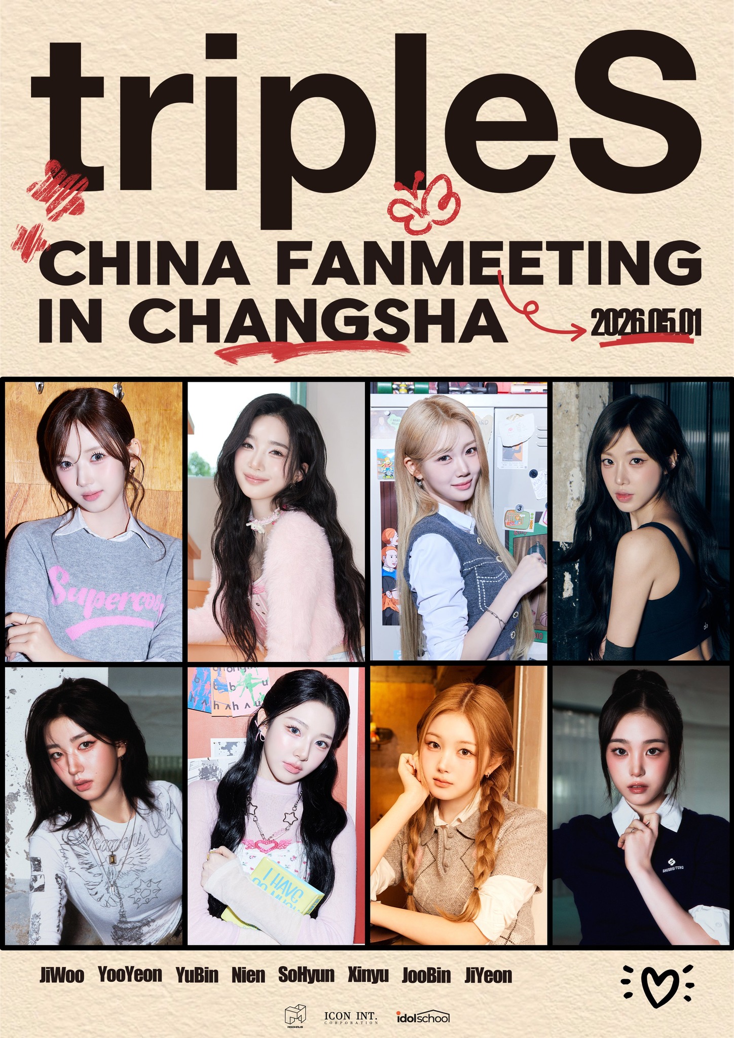 ?] tripleS CHINA FANMEETING in Changsha ? DATE 2026.5.1. (FRI 