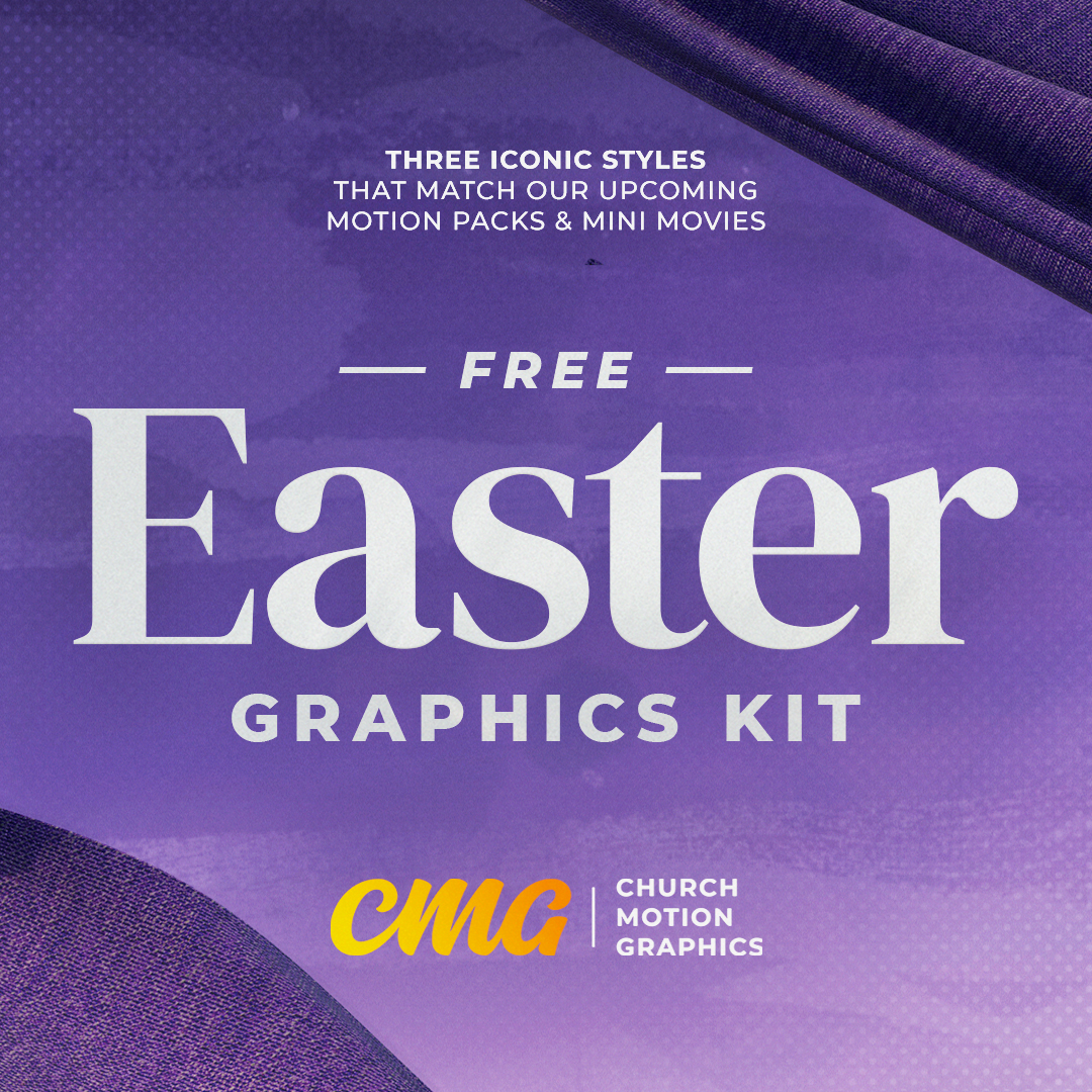 The FREE Easter Graphics... - CMG - Church Motion Graphics