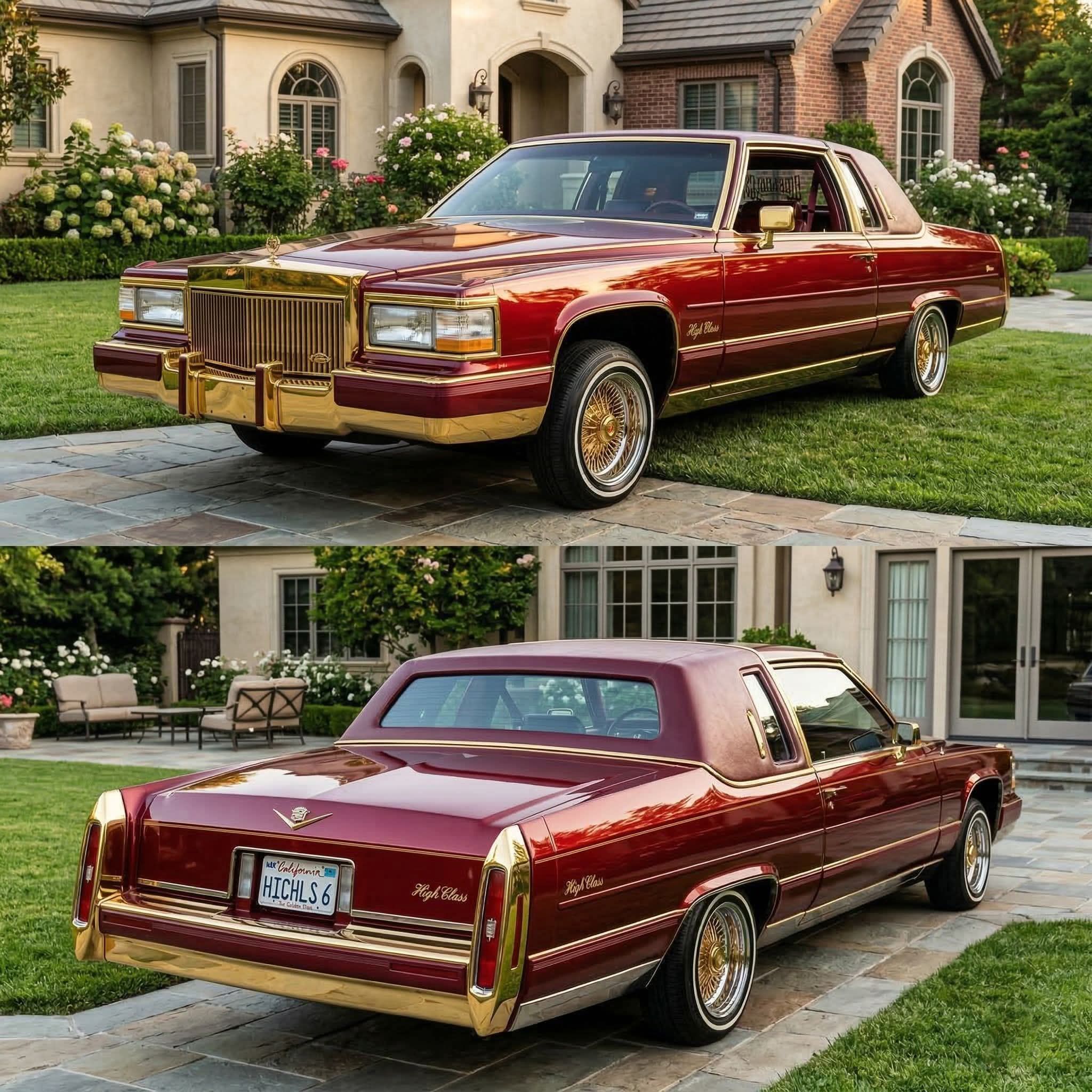 1980s Cadillac Coupe DeVille, commonly referred to as a 
