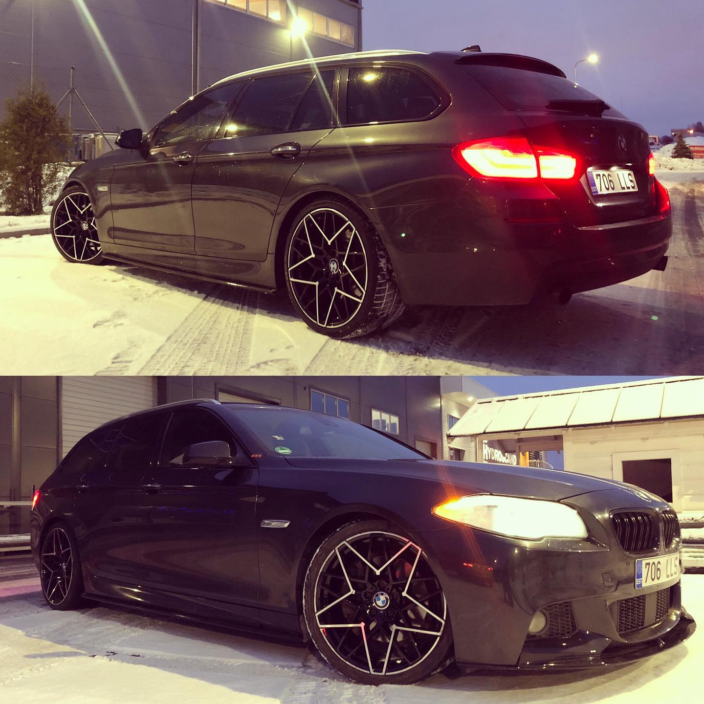 BMW Style 813 reps vs F11 535d... - Airboss Õhkvedrustus