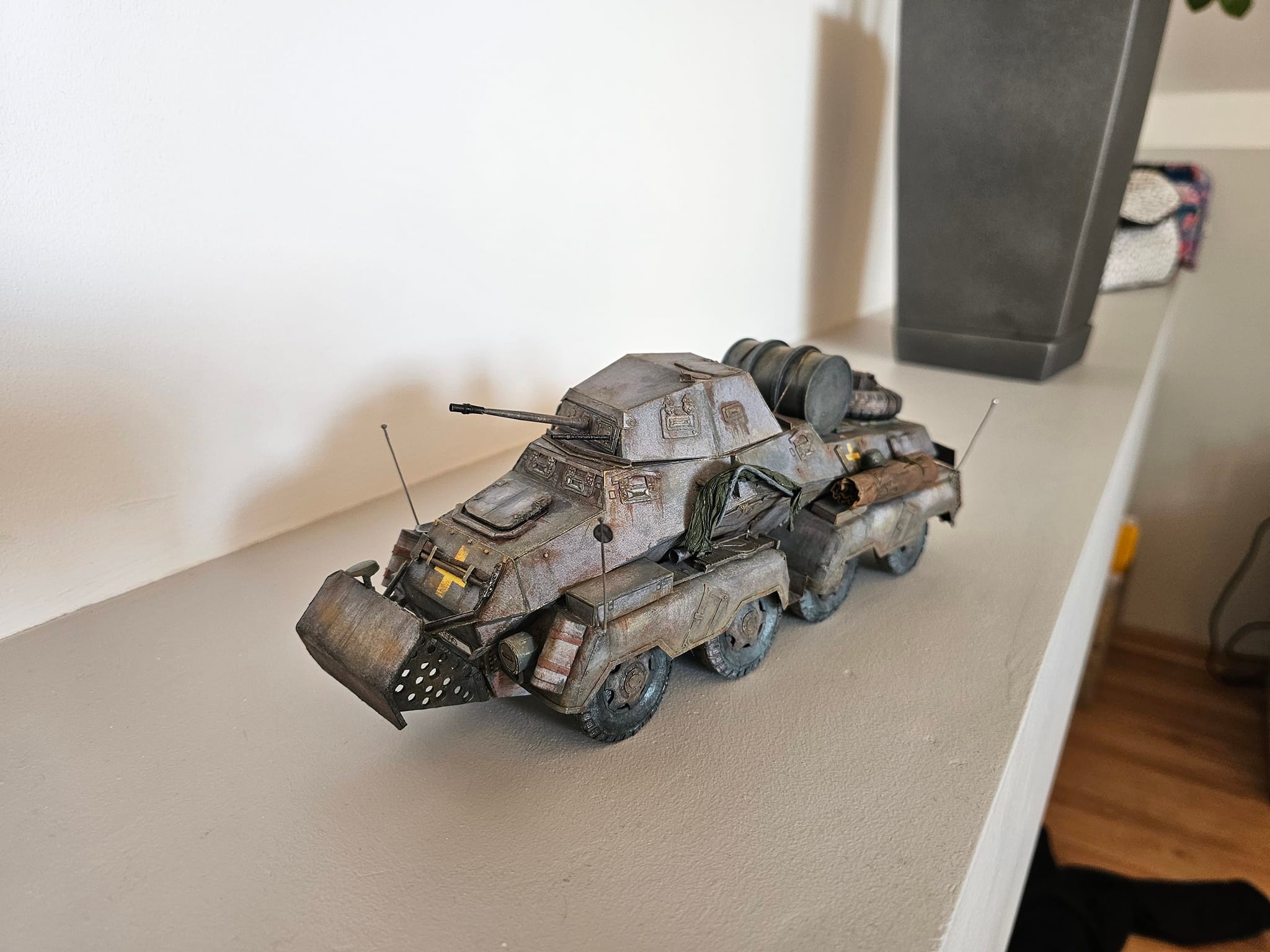Plastic Soldier | Vehículo Blindado Alemán SdKfz 231 8 RAD | Miniaturas 15 Mm | 5 Modelos | Para Wargames Y Colección