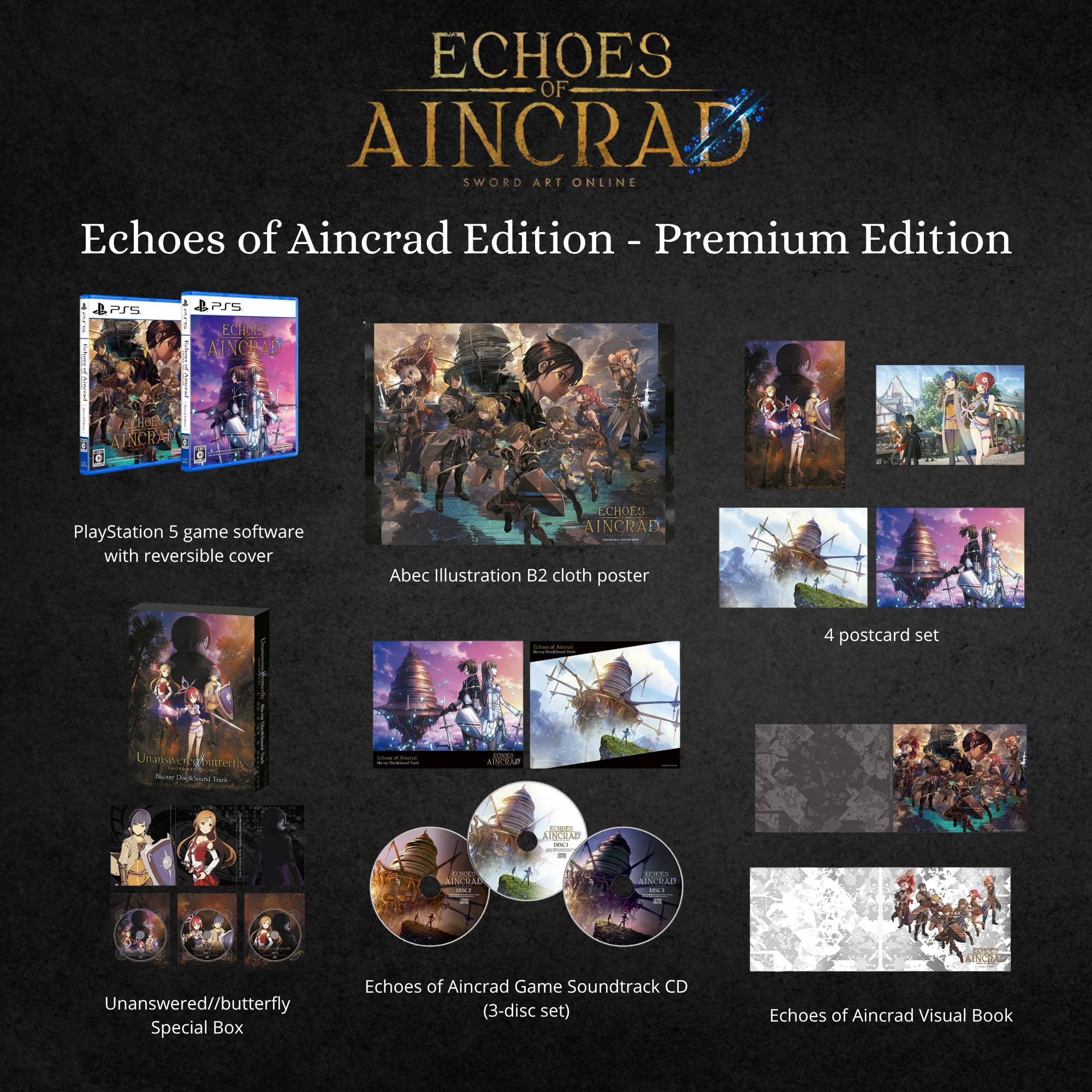 🔮 Pre-order 🔮 🗡️ Echoes of Aincrad 🗡️ 🎮 Premium Edition for