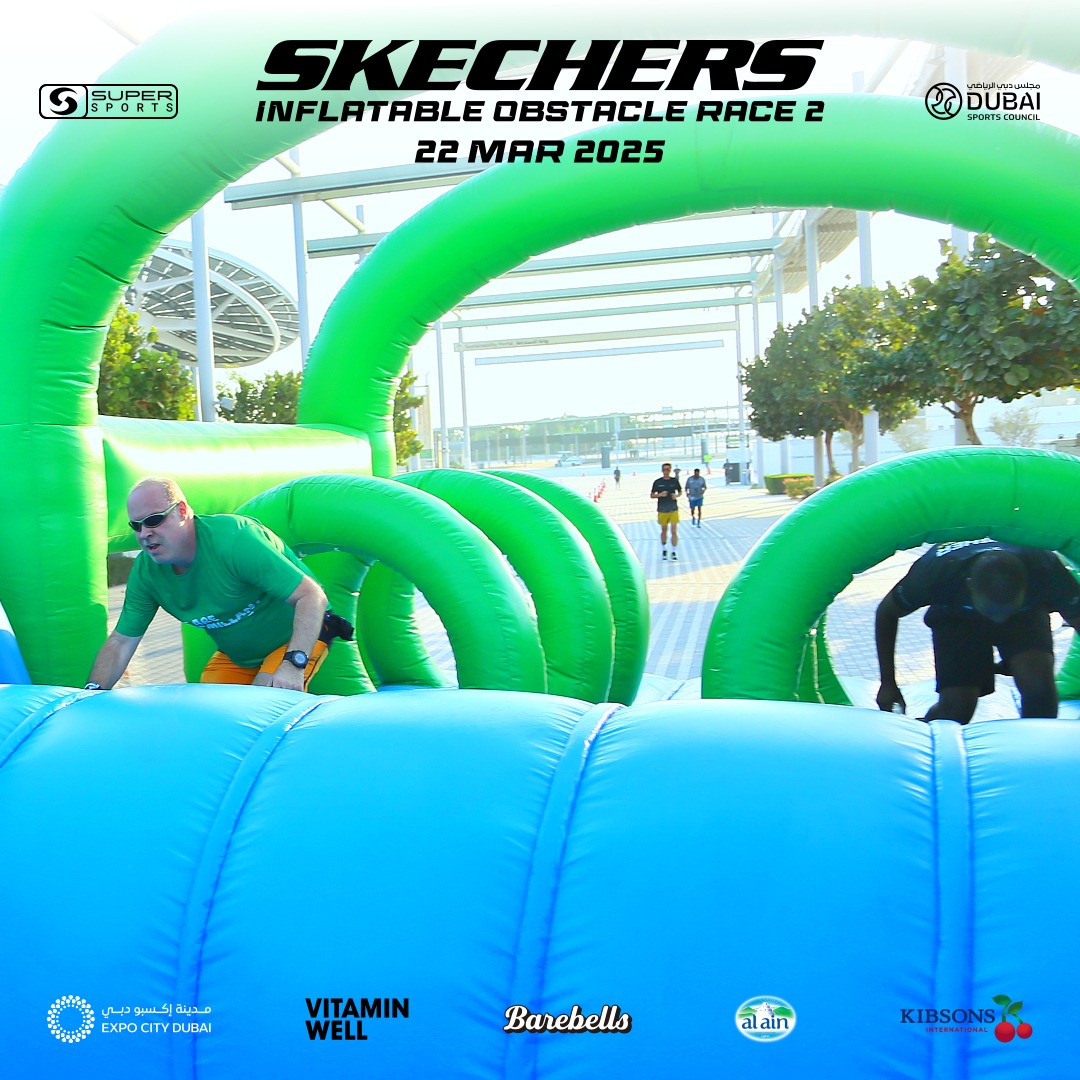 Super - Bounce Into Action at Expo City Dubai! 🎈 Race day excitement is ...