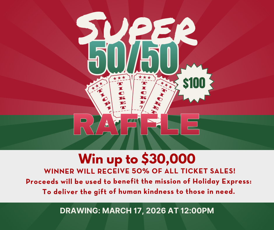 Holiday Express - 🎟️ It’s BACK! Our 50/50 Raffle has... | Facebook