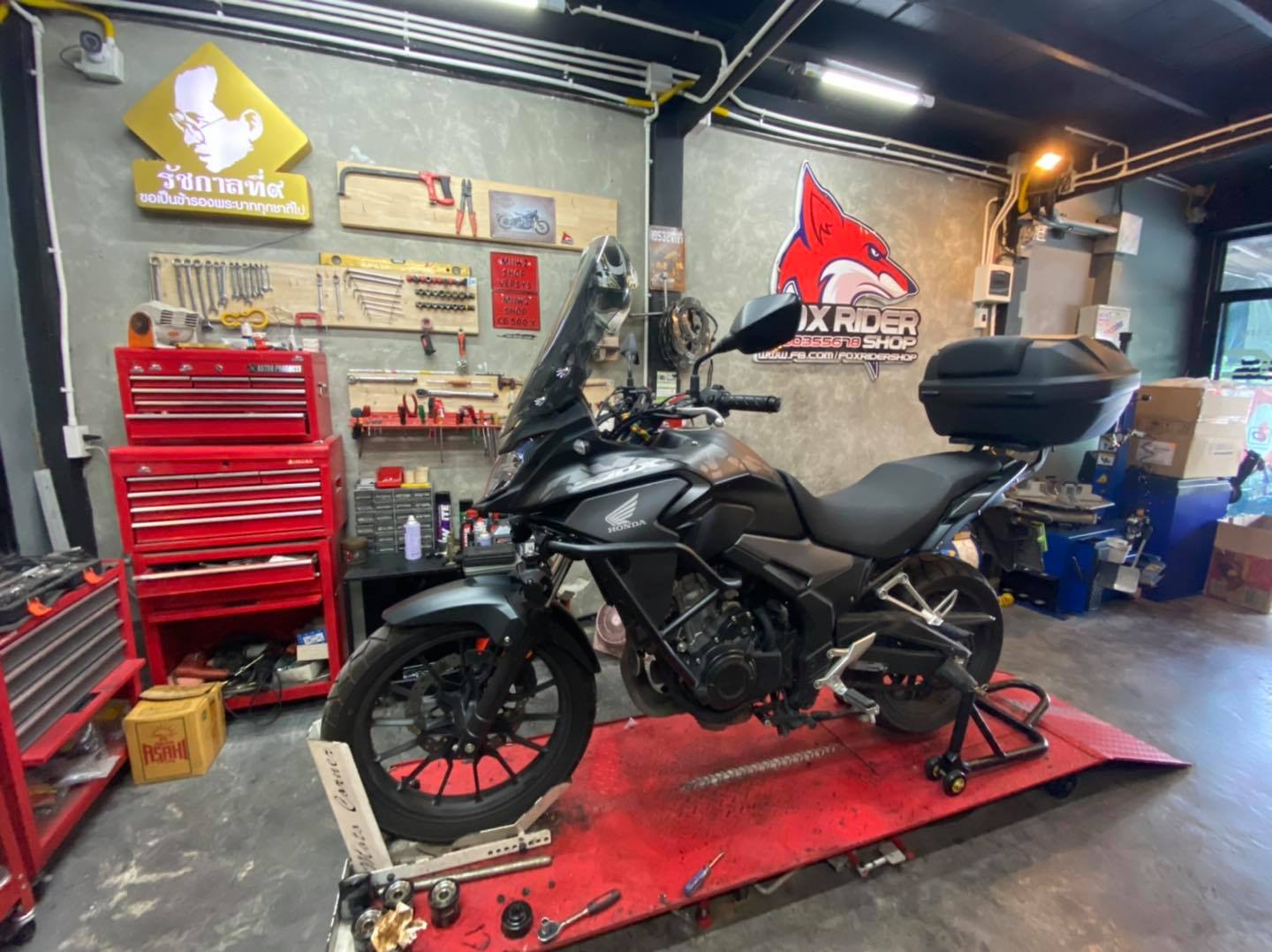 Fox Rider Shop - 🦊 CB500x ติดตั้งชุดไฟ Unicon 30w... | Facebook