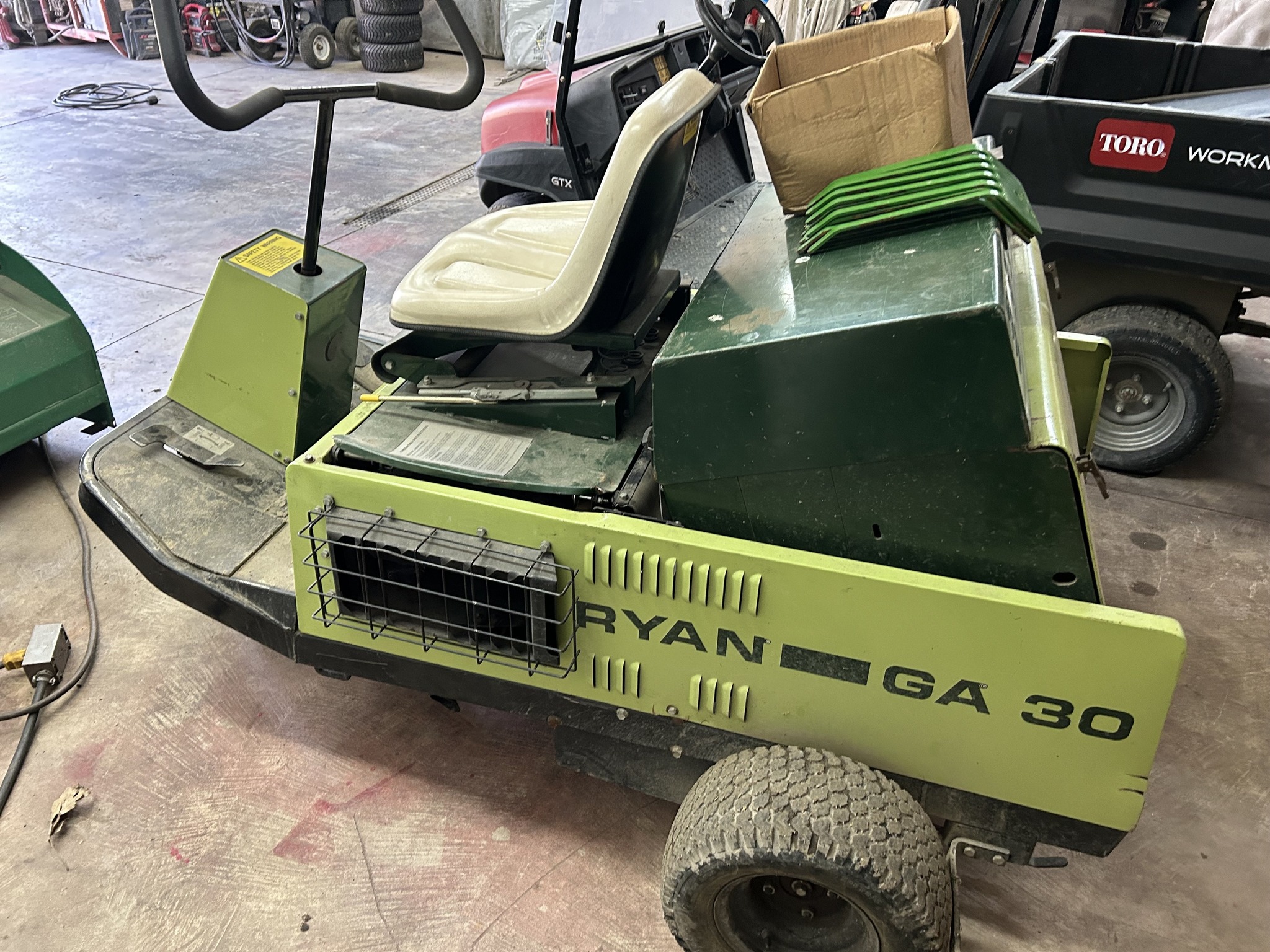 TurfNet - For sale: Ryan aerator GA30: Cushman Ga 30 runs and operates ...