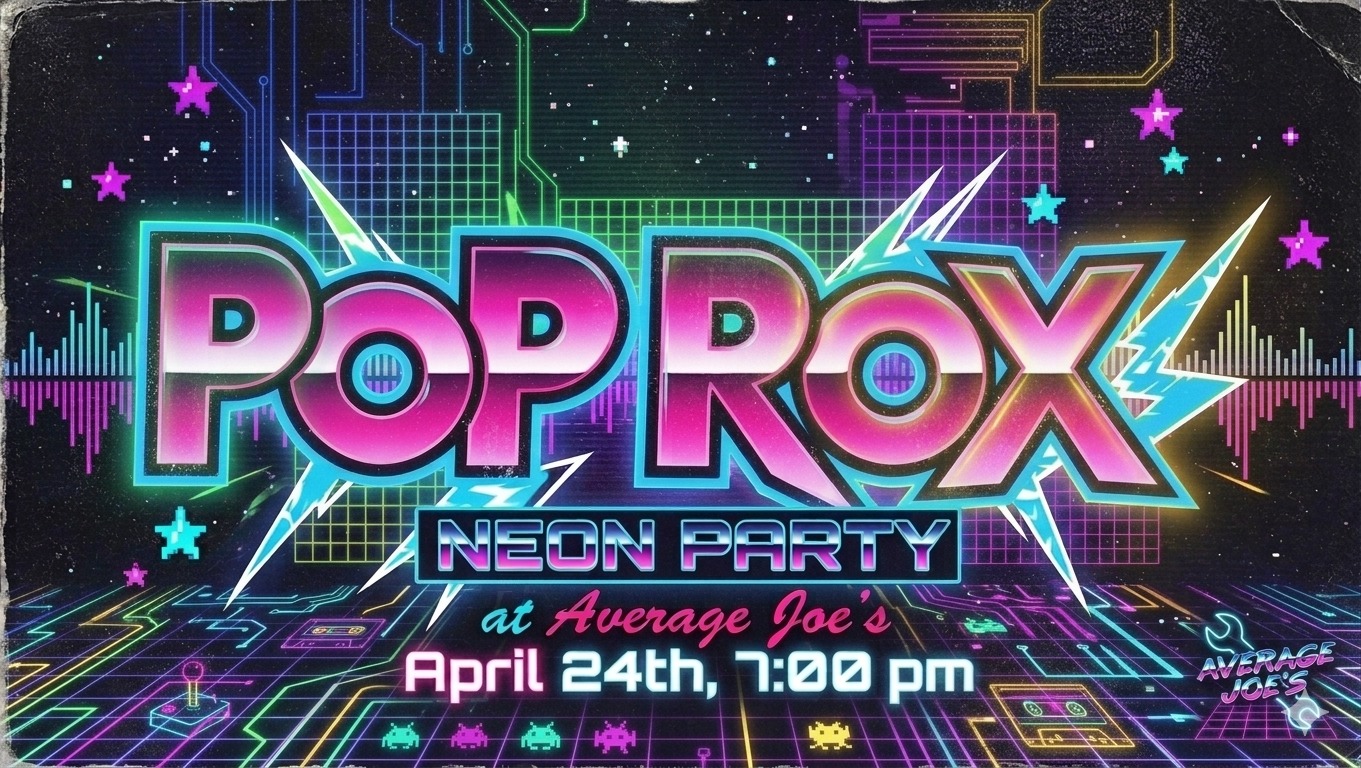 POP ROX 80'S NEON PARTY
