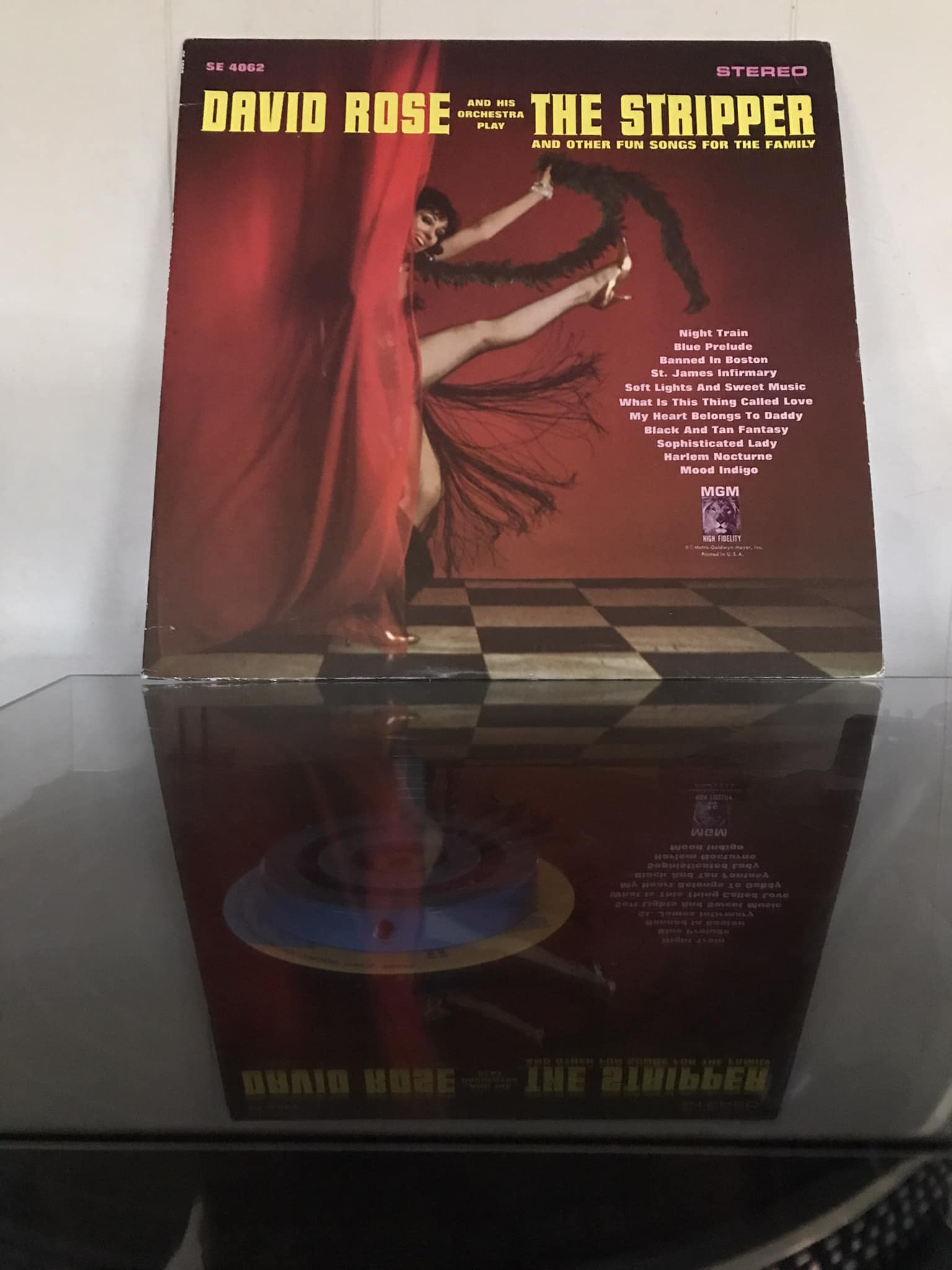 David Rose and his orchestra's album The Stripper