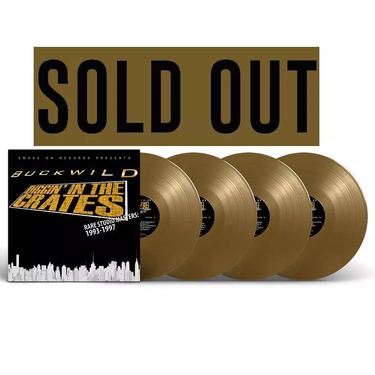 sold out Buckwild - Diggin' in the crates Rare studio masters 1993