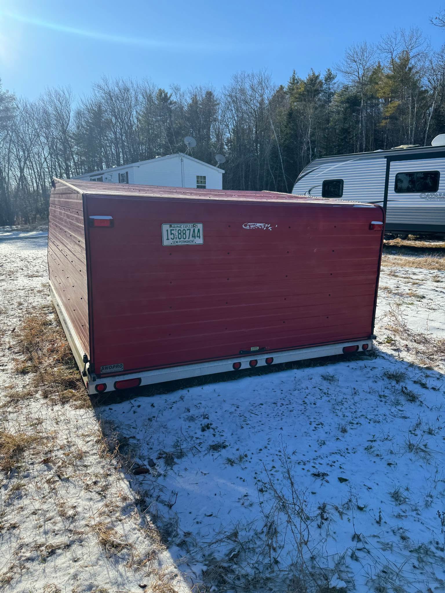 2004 Sno pro 11ft clamshell snowmobile trailer - Trailers - Jefferson ...