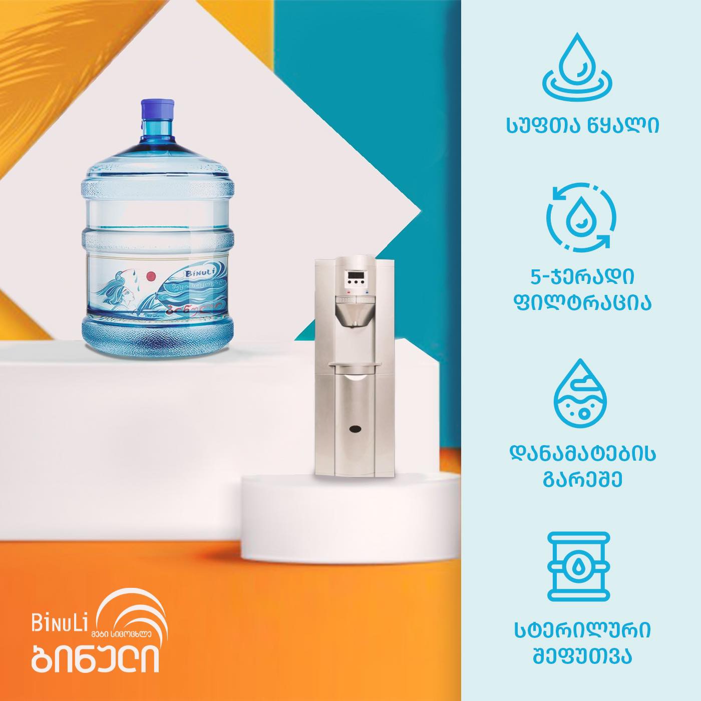 💧შეივსეთ... - წყაროს წყალი ბინული • Spring Water Binuli | Facebook