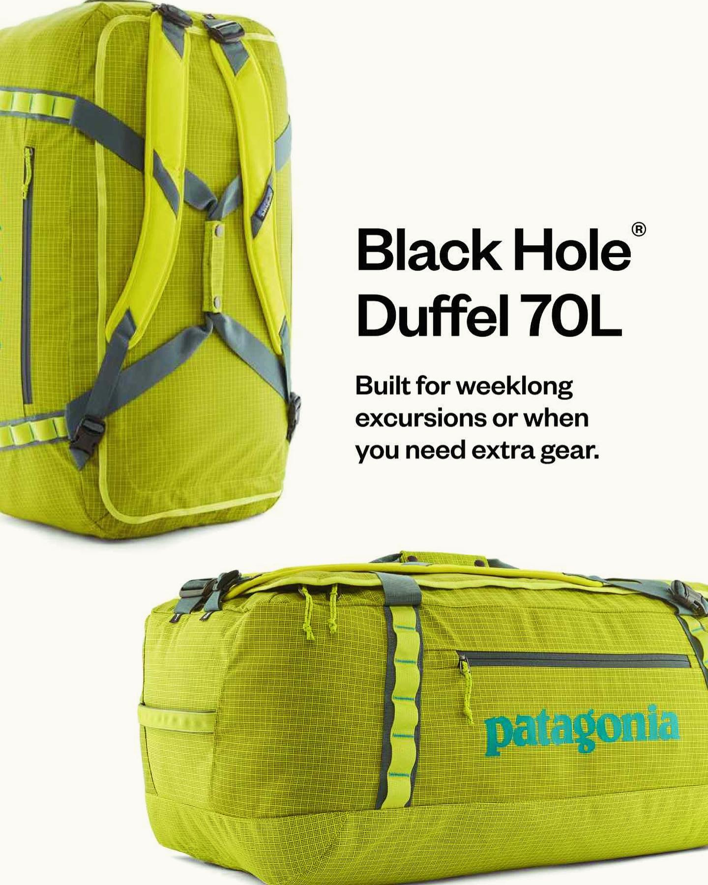 patagonia black hole duffel 60l nouveau green 40L Smolder Blue/Amanita Red Designed for both men and women 🔥🔥New @patagonia Black Hole Duffels