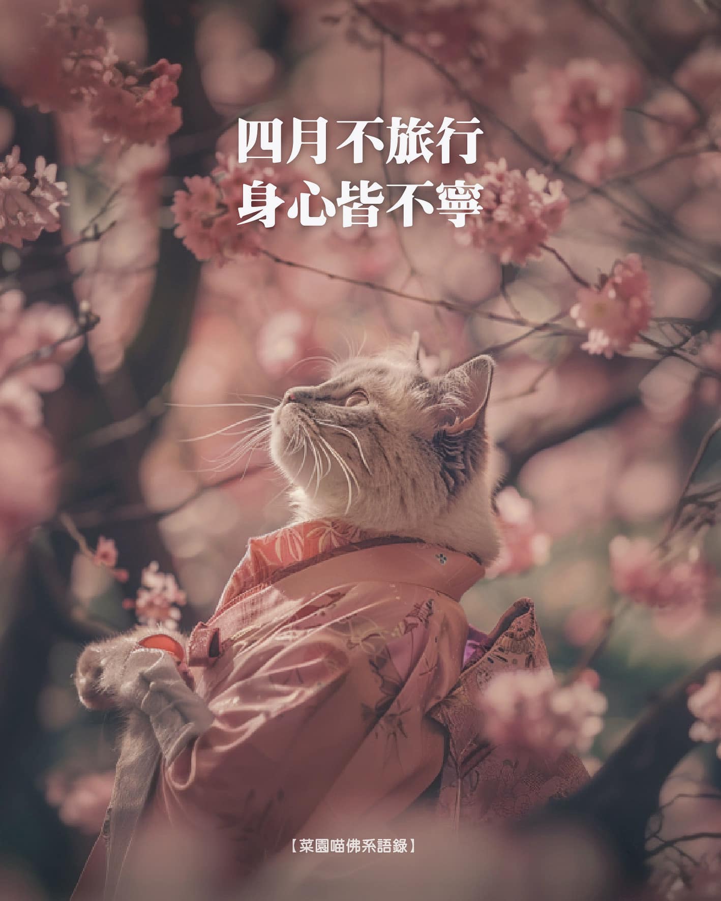 菜園喵 - 不要再曬櫻花照 #素食 #菜園喵 #佛系 #貓 #漫畫 #vegan #vegetarian #cat... | Facebook