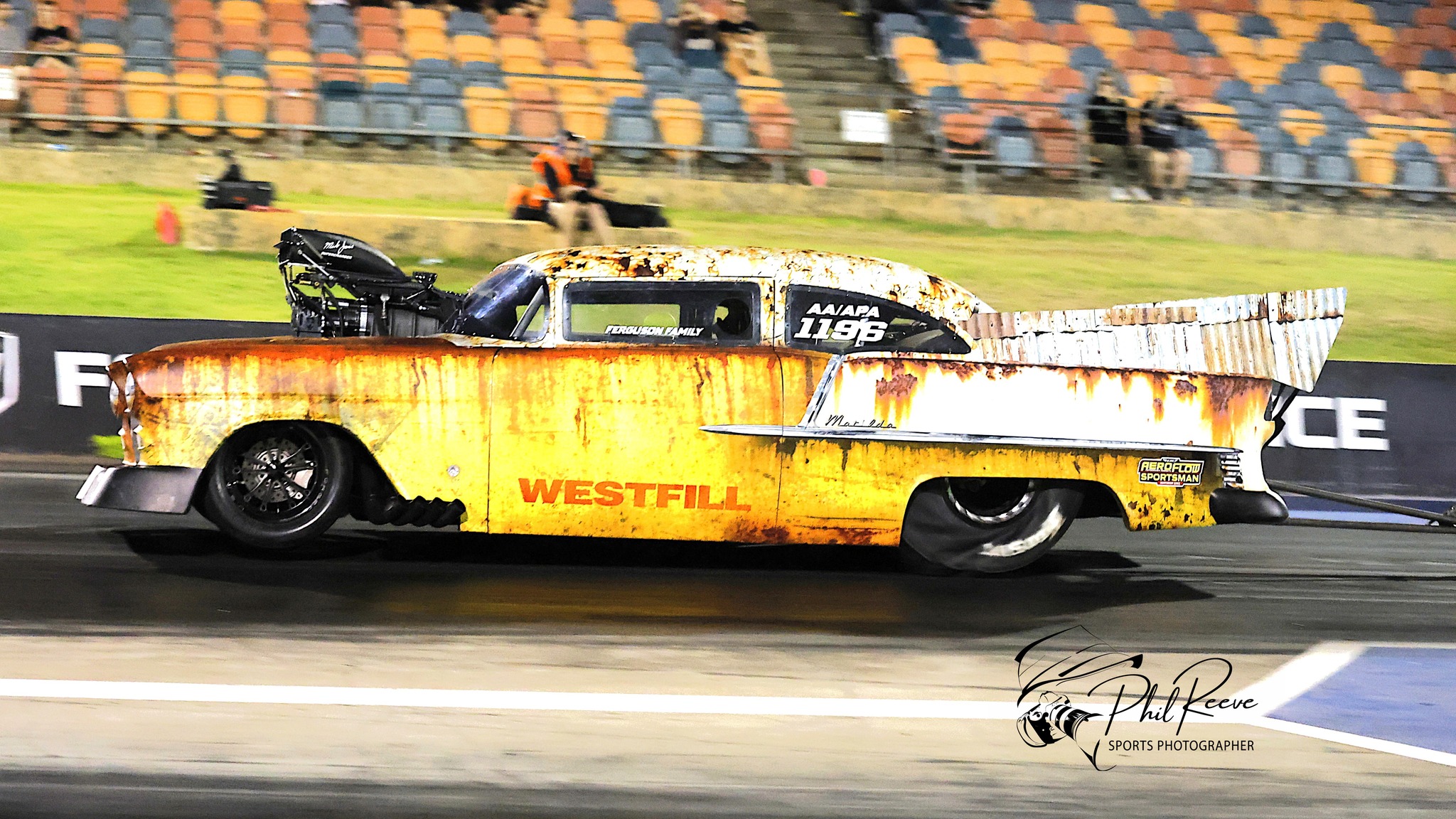 Phil - The 55 Chev known as MATLIDA is campaigned by the Ferguson ...