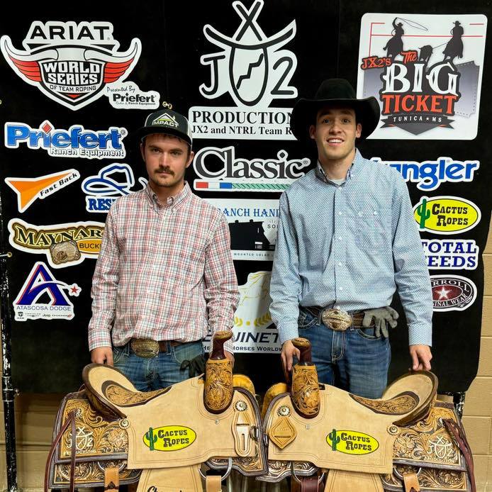 Cactus Ropes #8.5 Winners:... - JX2 and NTRL Team Roping | Facebook