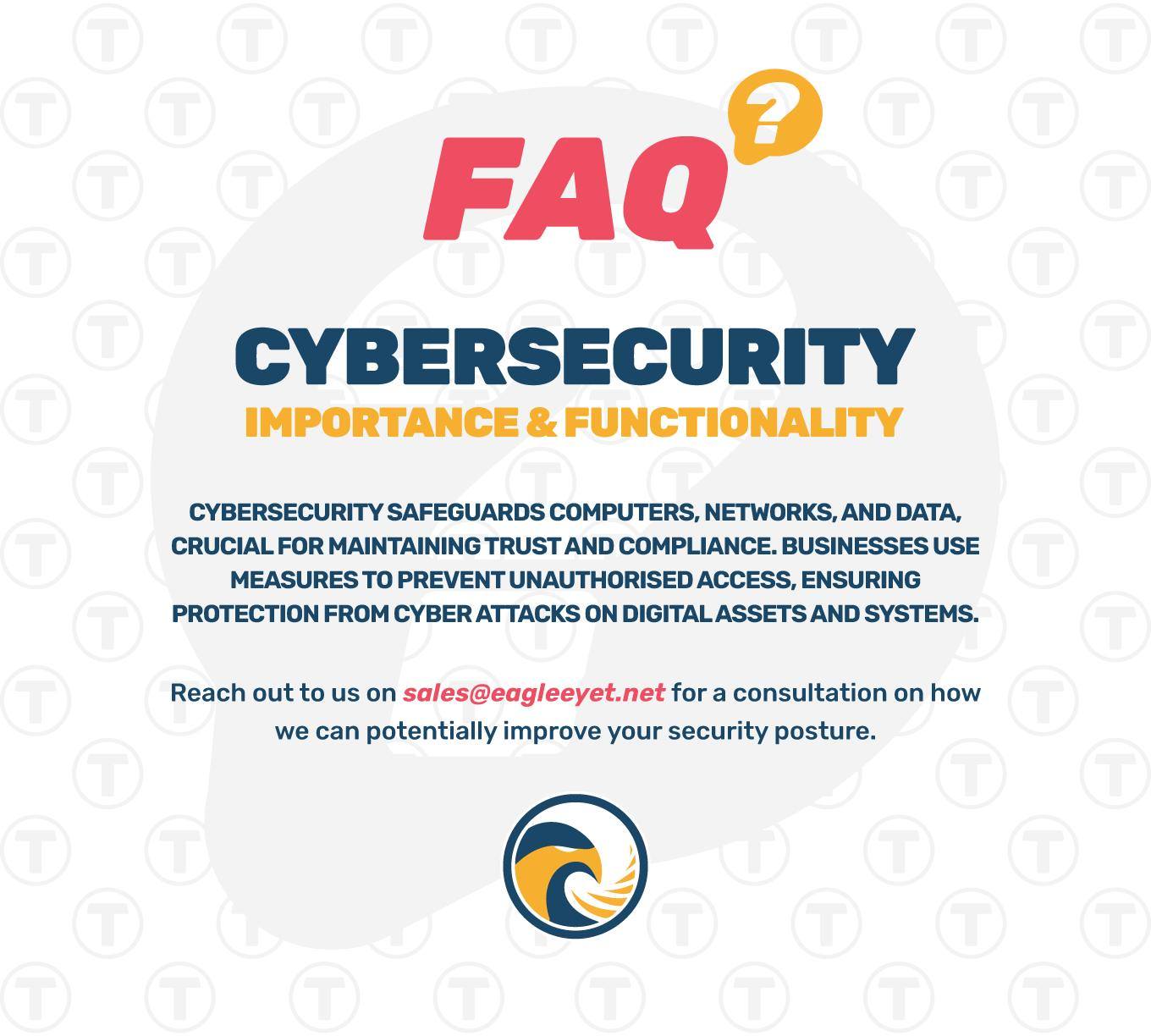 Eagle Eye T - 💬 FAQ – What Is Cyber Security? Why Is It... | Facebook