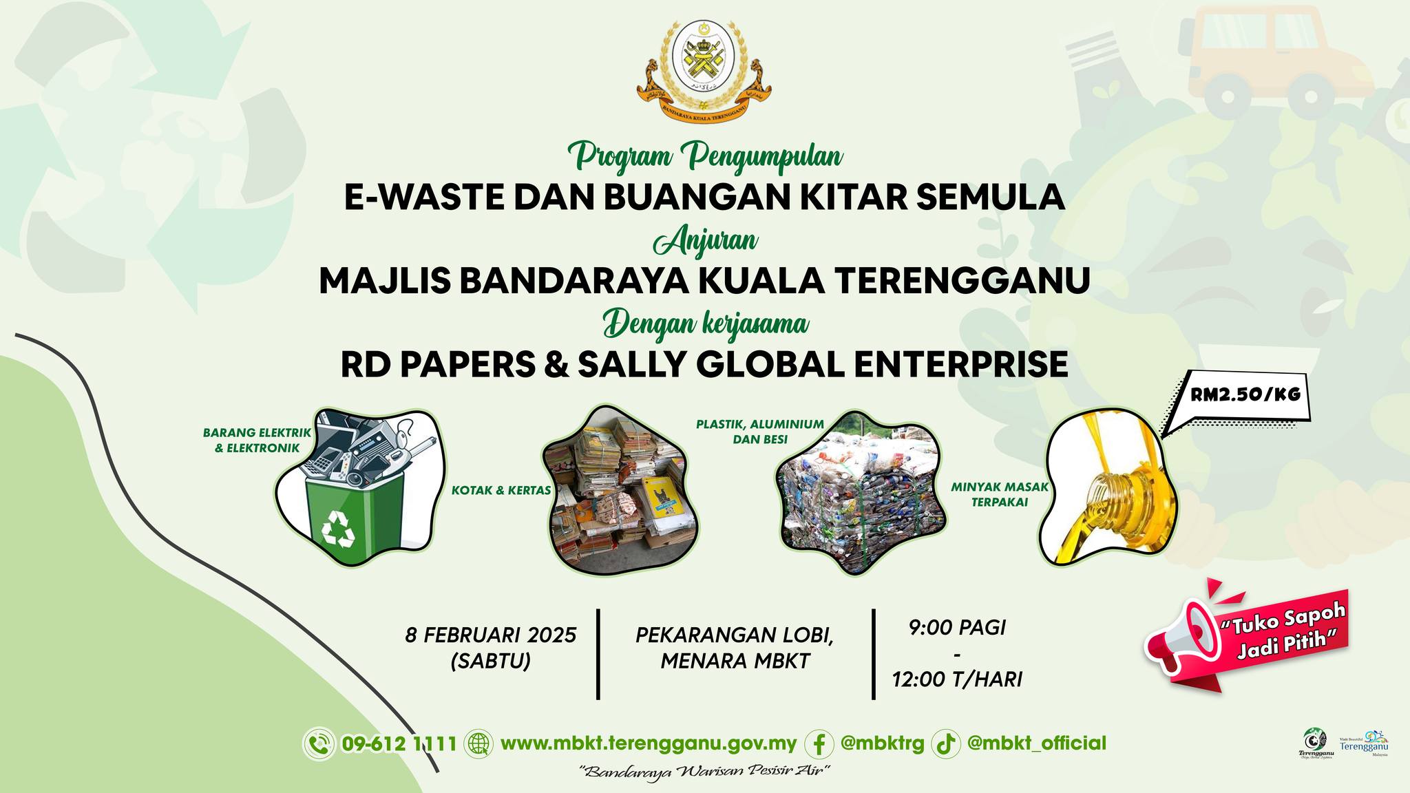 🎉 JOM SERTAI PROGRAM... - Majlis Bandaraya Kuala Terengganu | Facebook