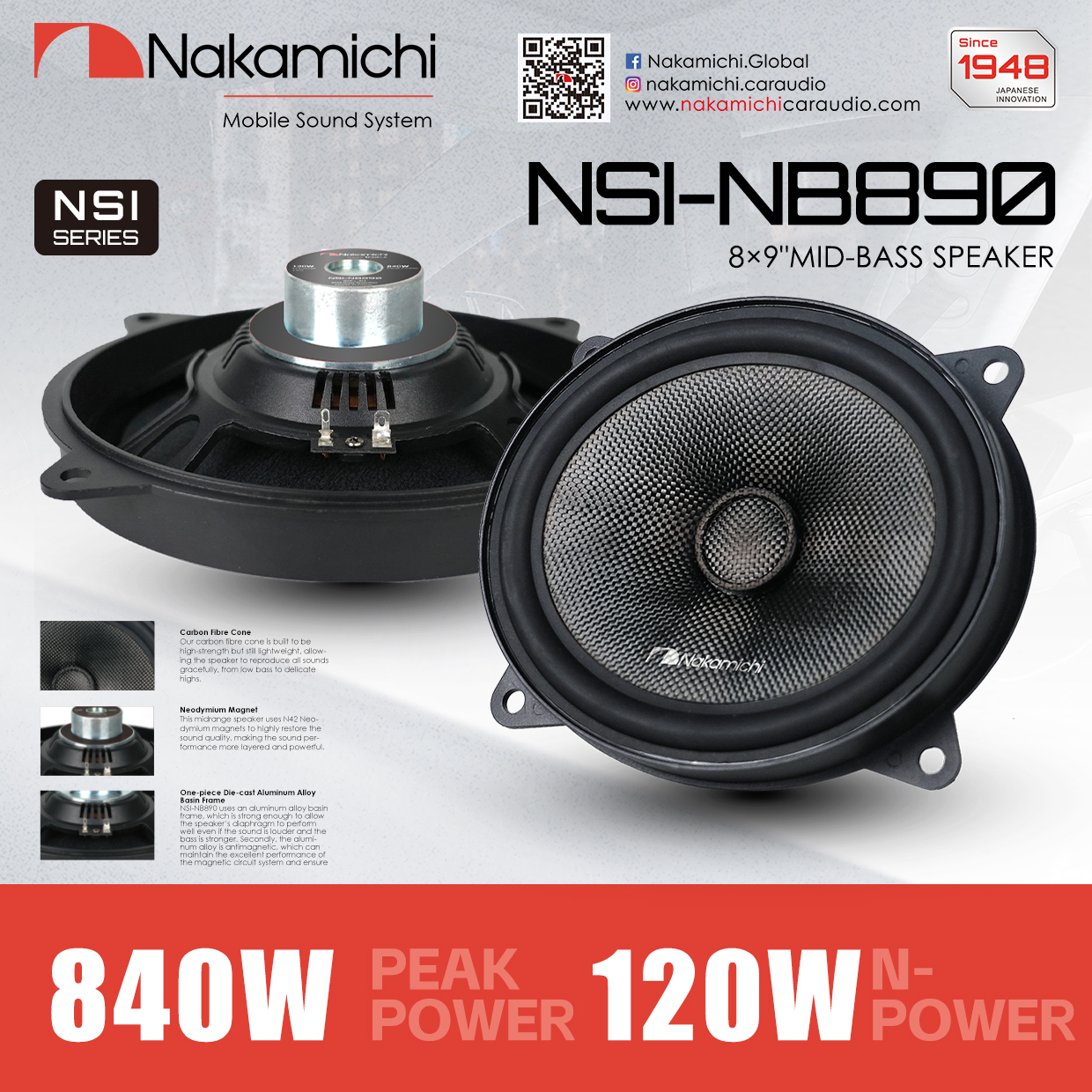 Nakamichi NSI-NB890 8x9