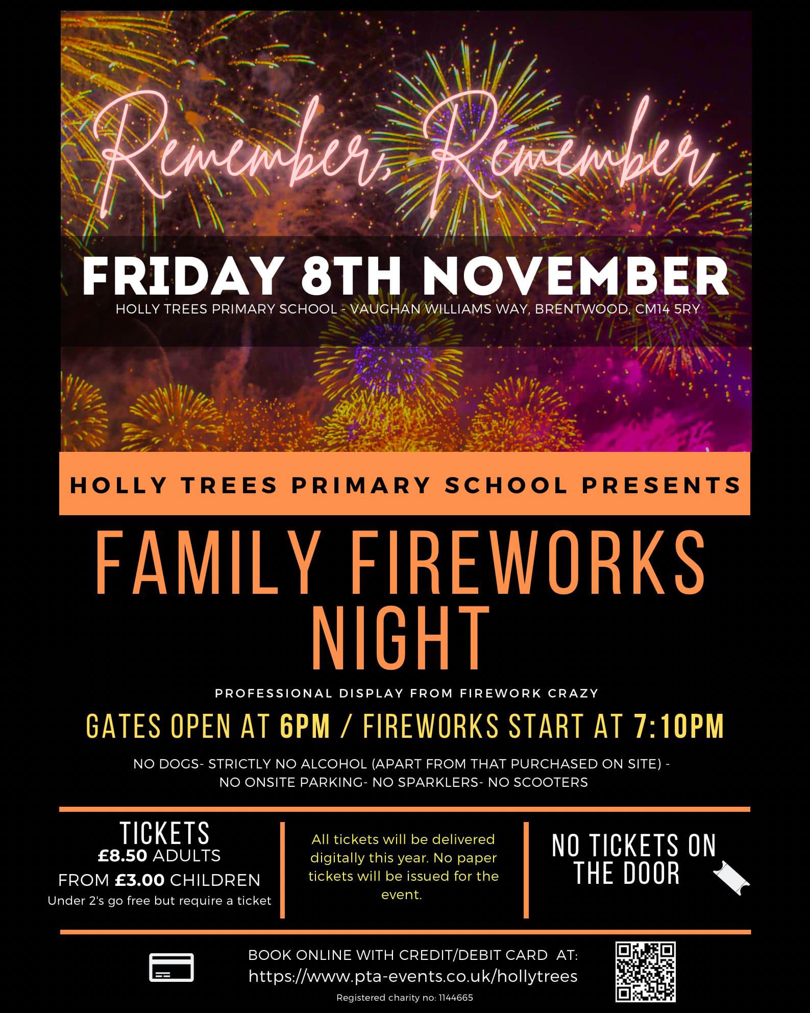 📢 *TICKETS SELLING FAST* 🎆... - Holly Trees Fundraisers | Facebook