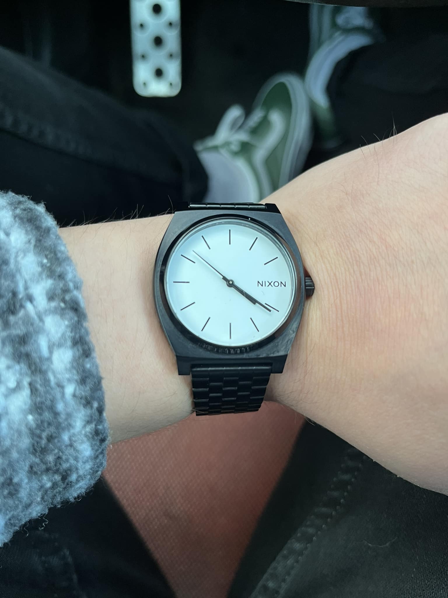 WOTD - custom time teller. Took the all black dial out and swapped 