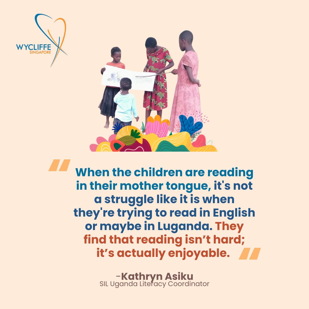 'Let’s Read Together' began in 2023... - Wycliffe Singapore | Facebook
