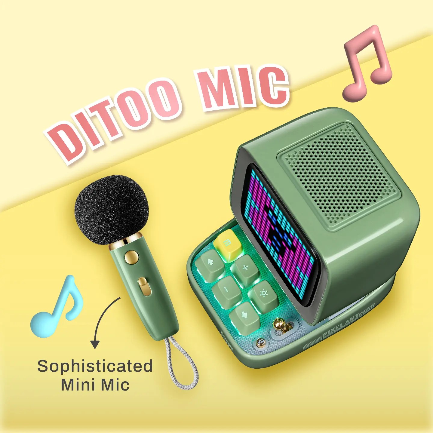 Divoom - Elevate your karaoke experience with Divoom's Ditoo-Mic Retro ...