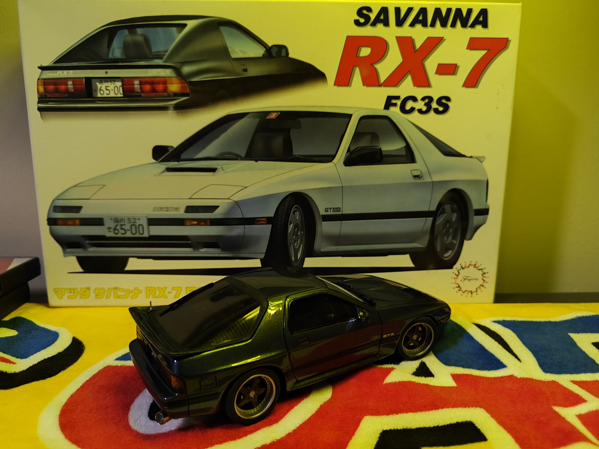 Yokomo BN Sport FC3S RX-7 RC Drift Car Body Set
