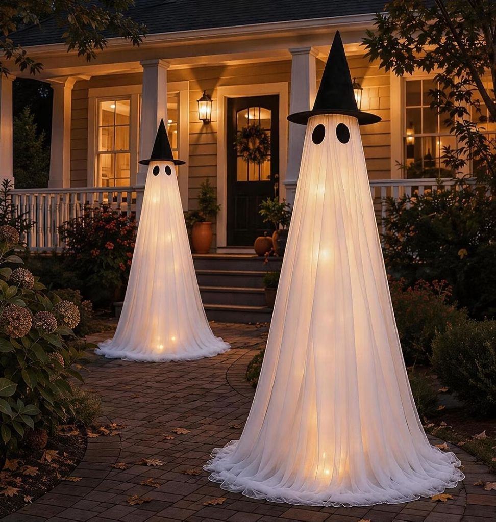 $26.59 for Light-Up Indoor Ghost Decorations, 2 Pack Use Sales