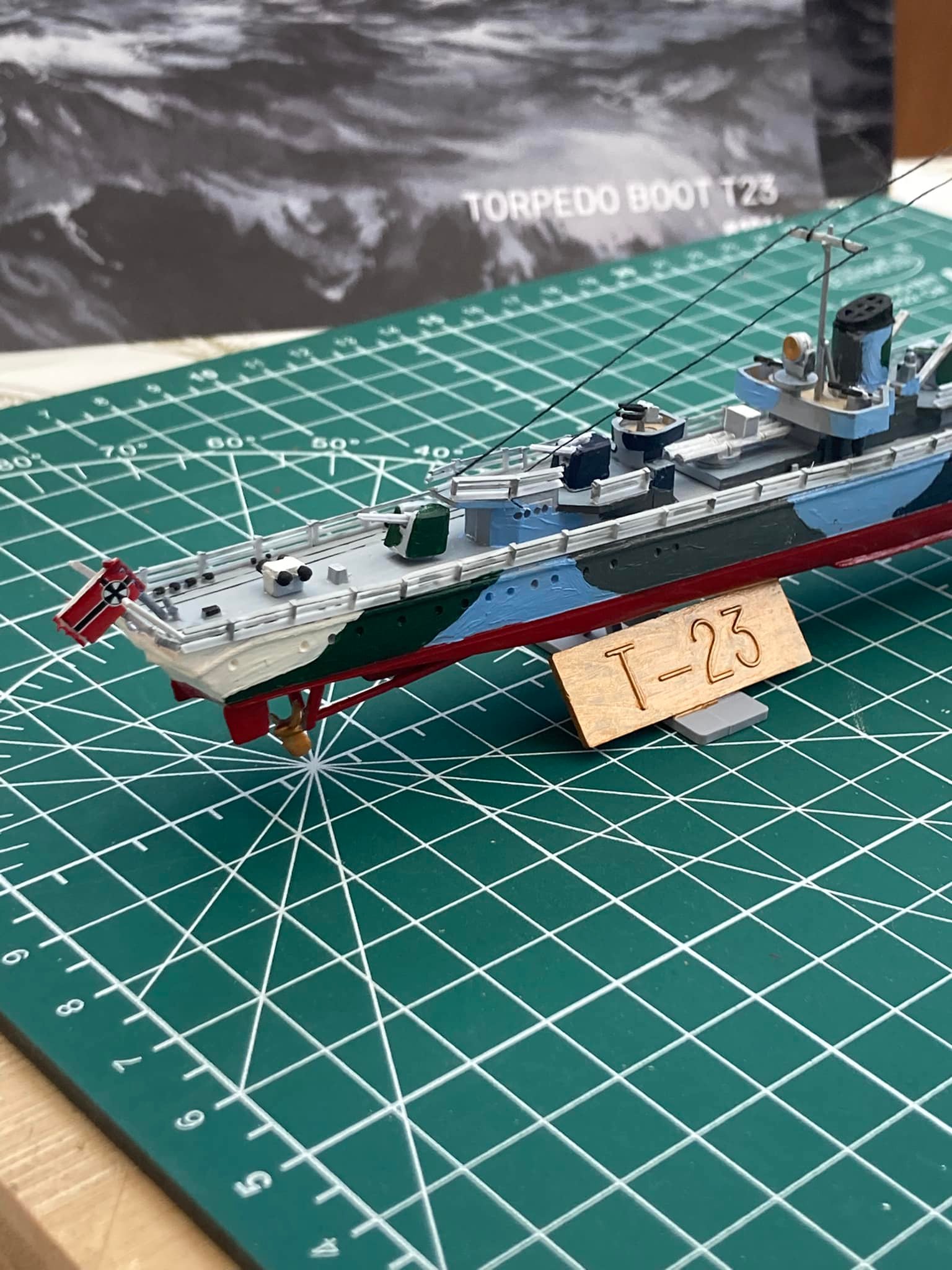 Heller - 81011 - construction et maquettes - torpedoboot t23-1923 - echelle 1/400ème pas cher