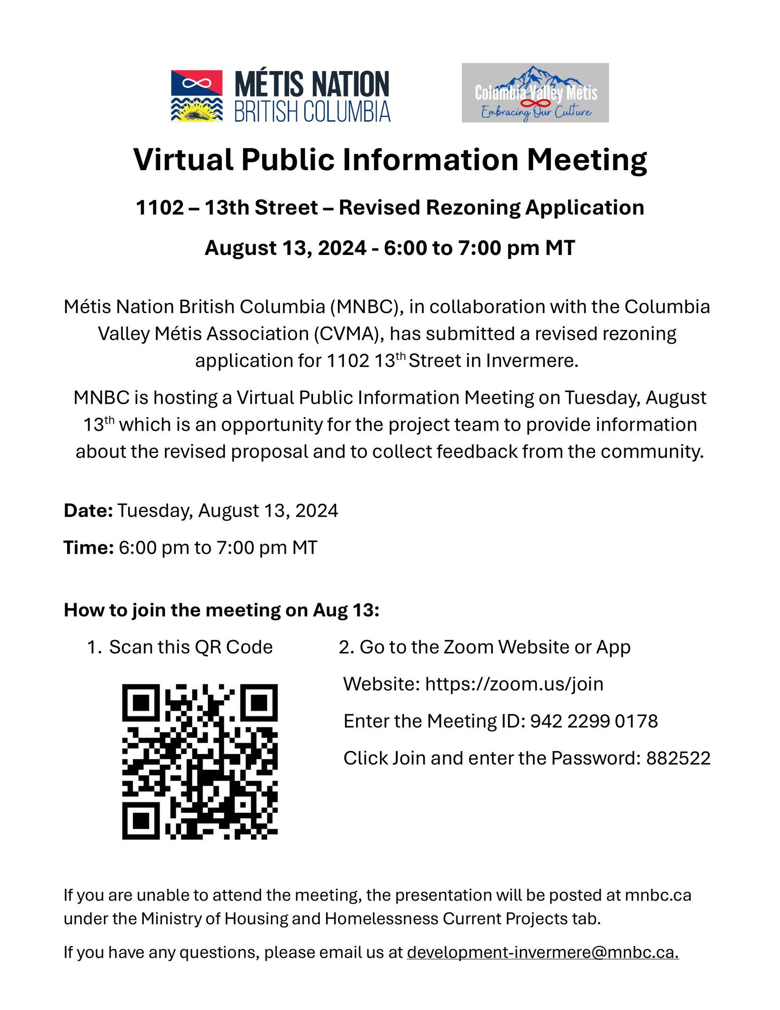 District - Virtual Public Information Meeting 1102 – 13th Street ...