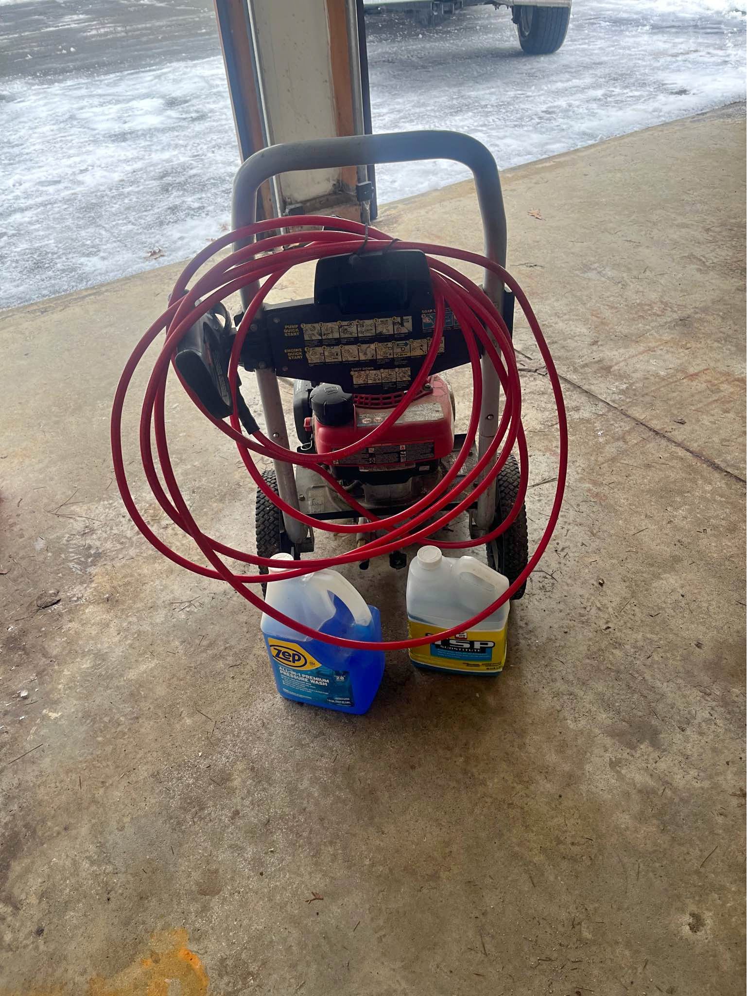 Pressure Washer - (Homelite 2,700 psi, 2.3 gpm) GCV 160 - Pressure ...