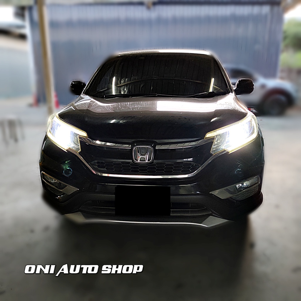 Oni Auto Shop - Honda CRV : ติดตั้งระบบไฟหน้า Bi LED...