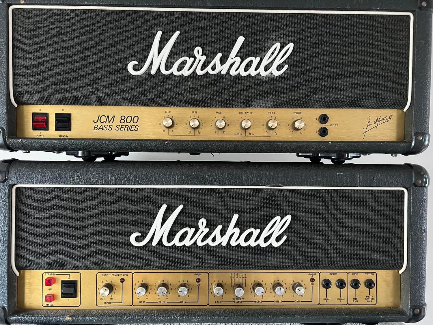 Rare Marshall amp built for AC/DC in 1981