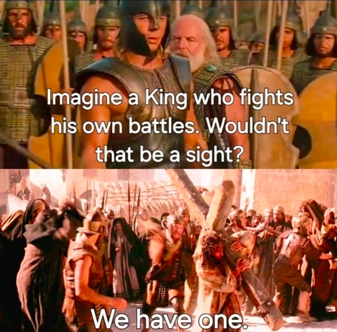 Biblical - Human kings send others to fight and watch from safety. They ...