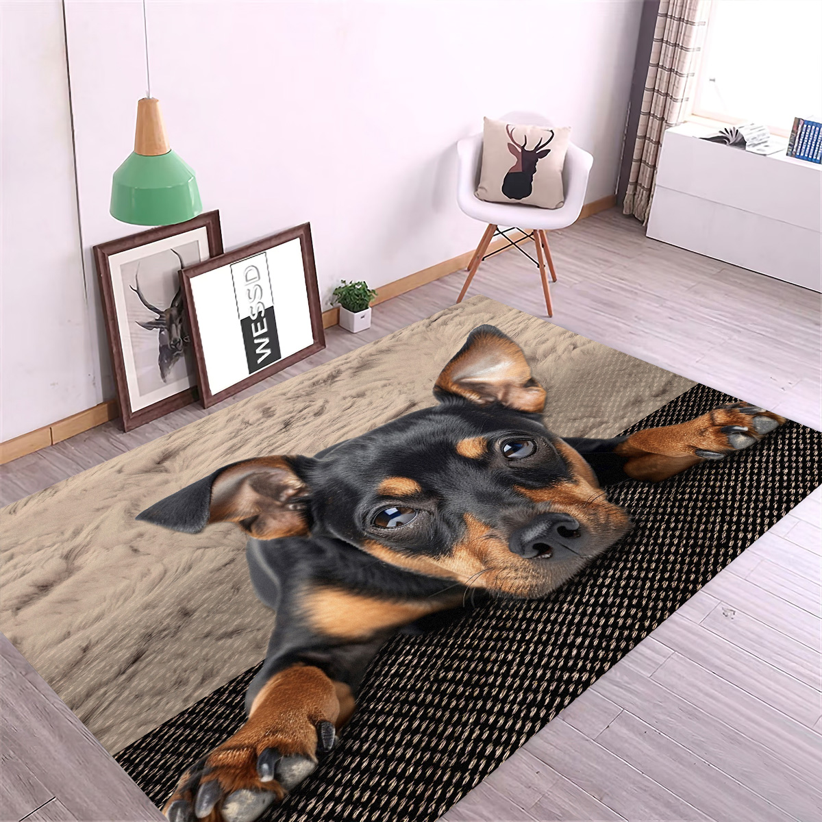Miniature Pinscher World | My rug arrived today this afternoon , it is ...