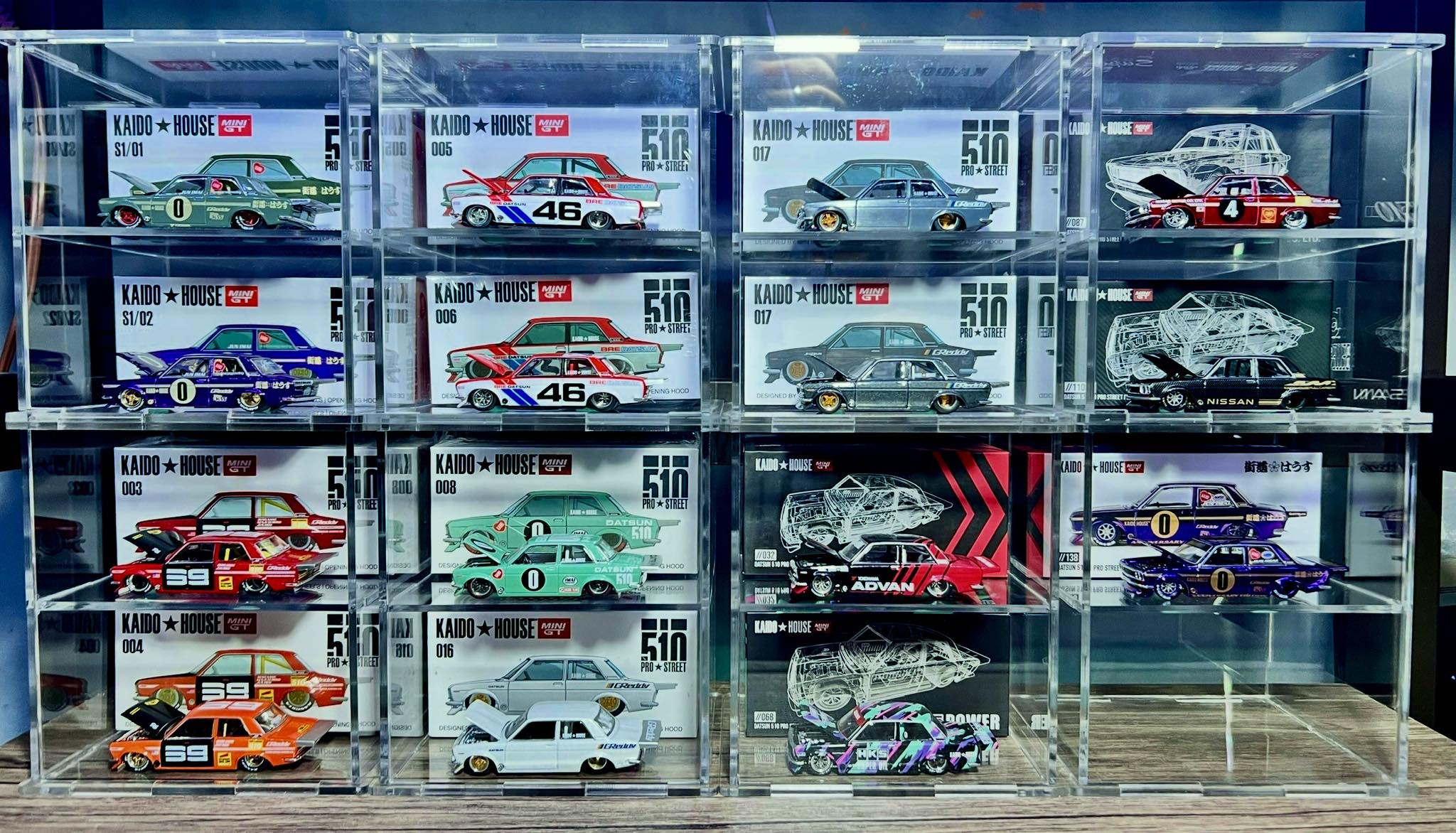KHMG032 Datsun 510 Pro Street ADVAN ក្រ៉េងនគី MB社生感r物