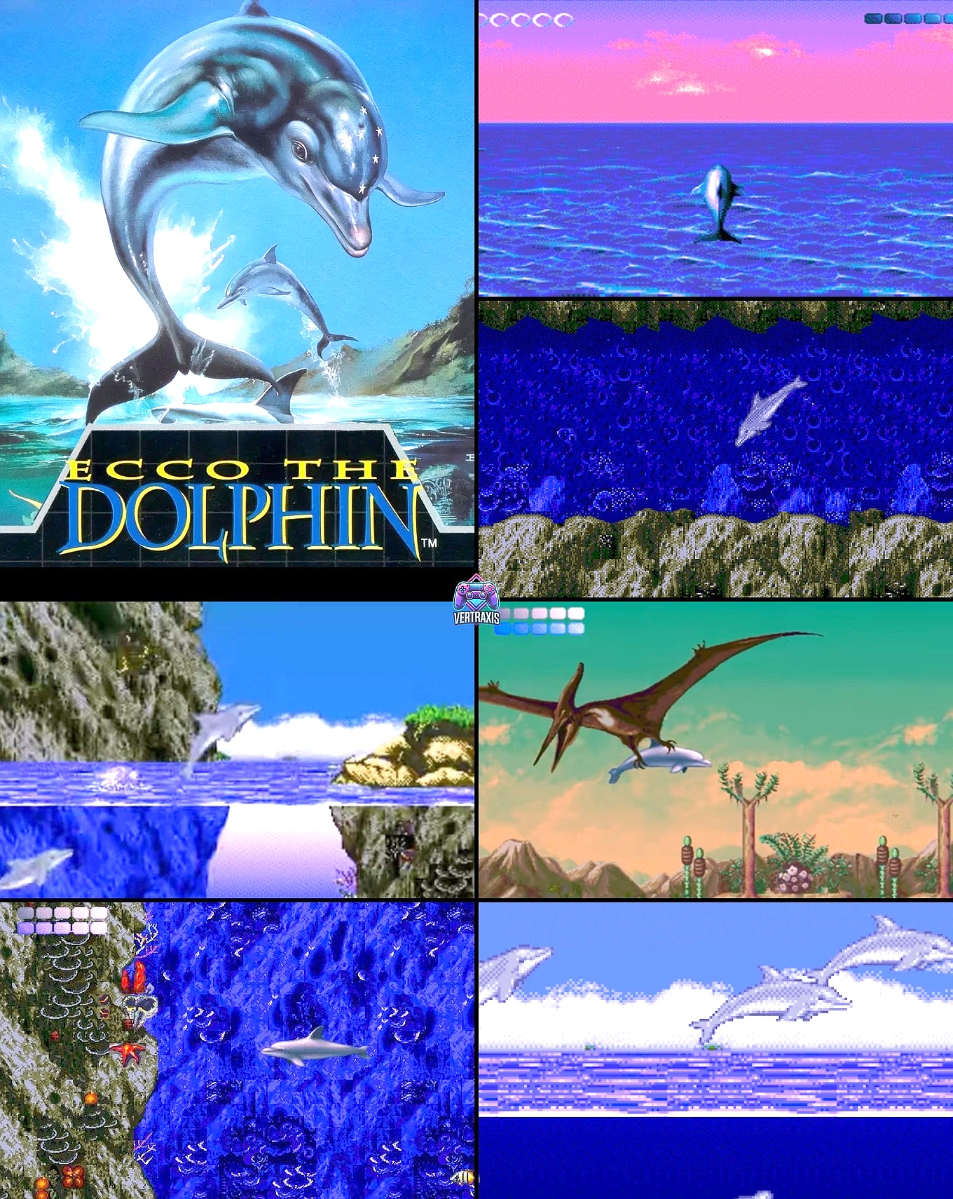トリッピー Released in 1992, Ecco the Dolphin arrived during the height of