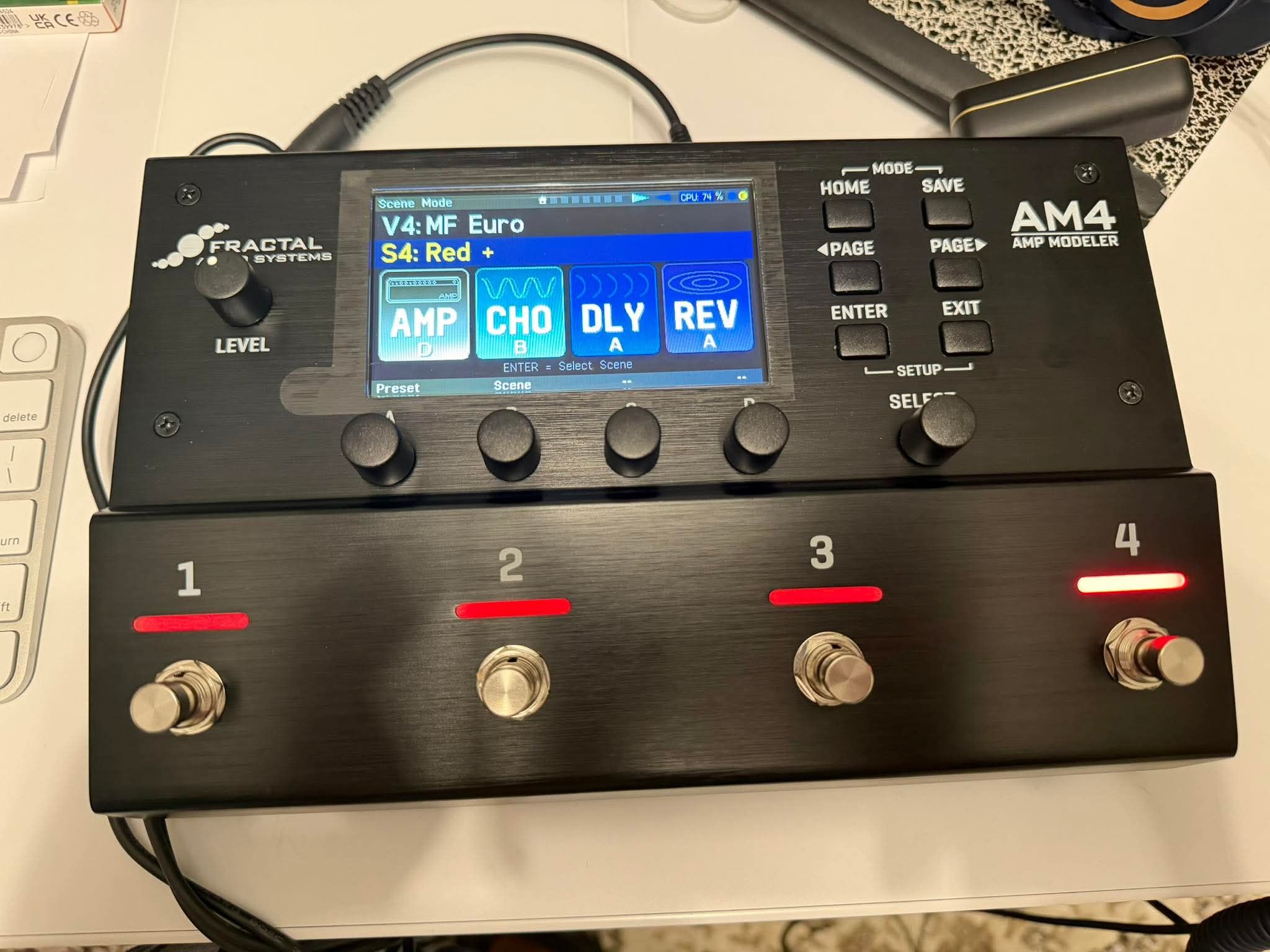 Fractal Audio AM4 review: easiest unit to program