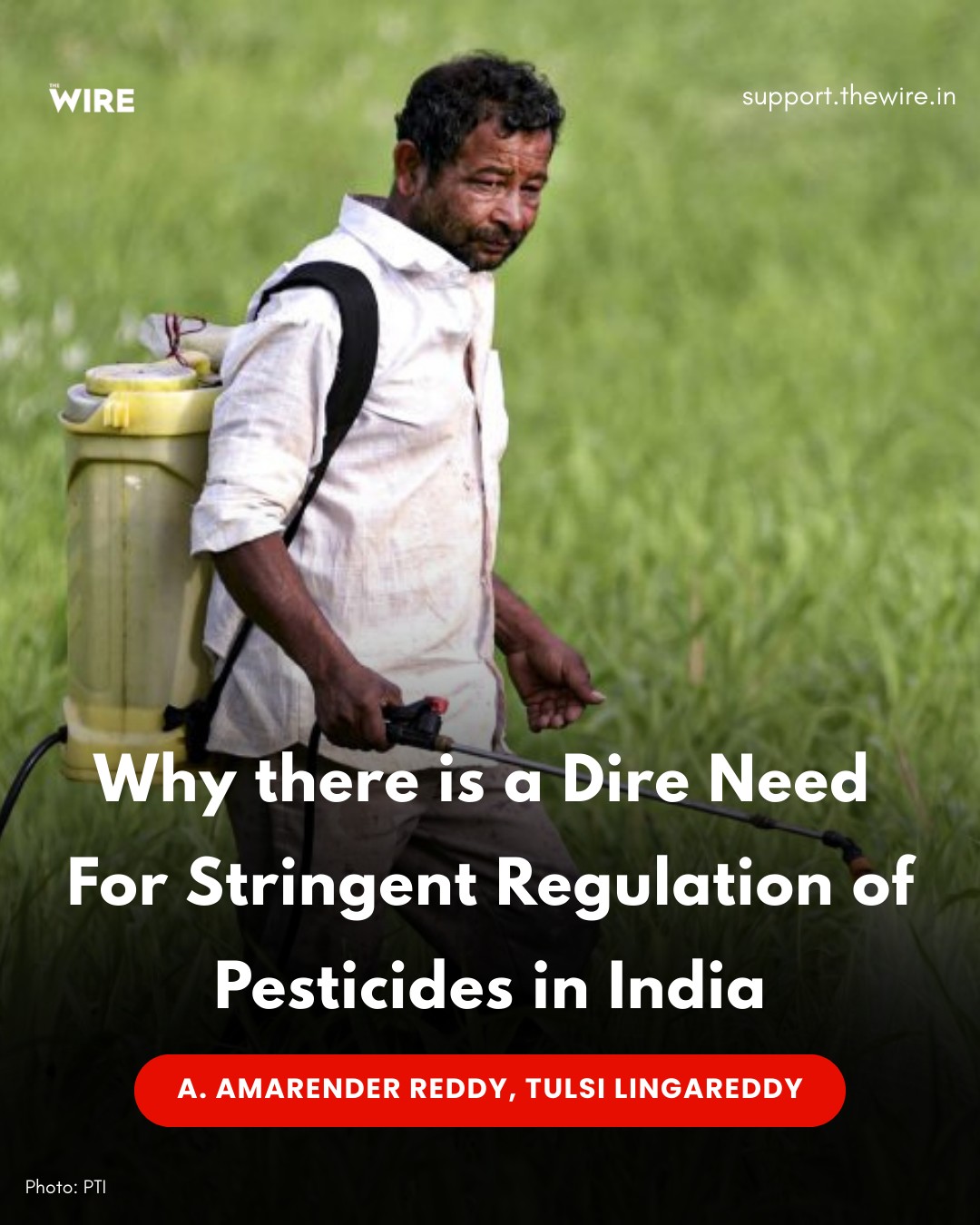 TheWire.in - India’s pesticide control policy is long... | Facebook