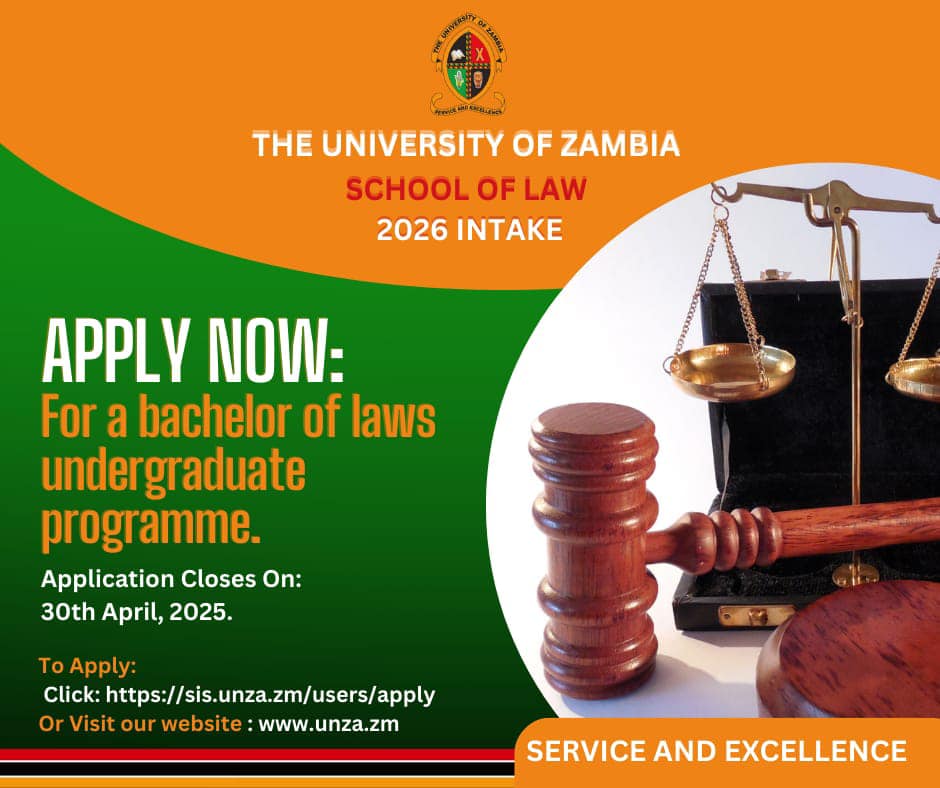 SCHOOL OF LAW EXCEL YOUR... - The University of Zambia -UNZA