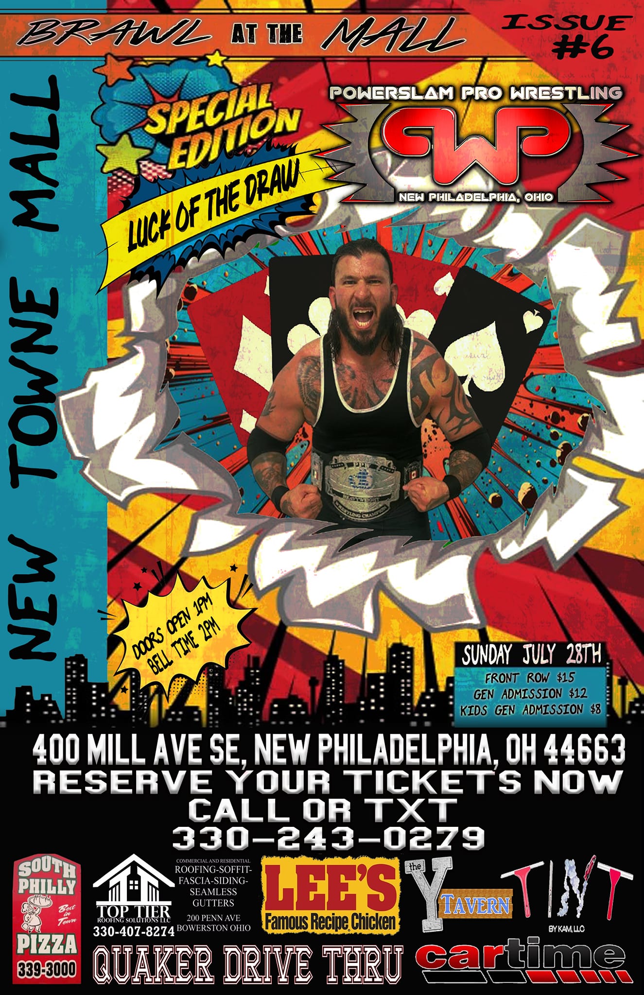 LETS GO!!!! DOORS OPEN AT 100... - Powerslam Pro Wrestling
