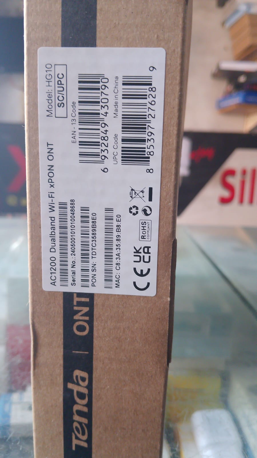 Tenda HG10 fiber router ONT XPON... - Silicon Computers | Facebook