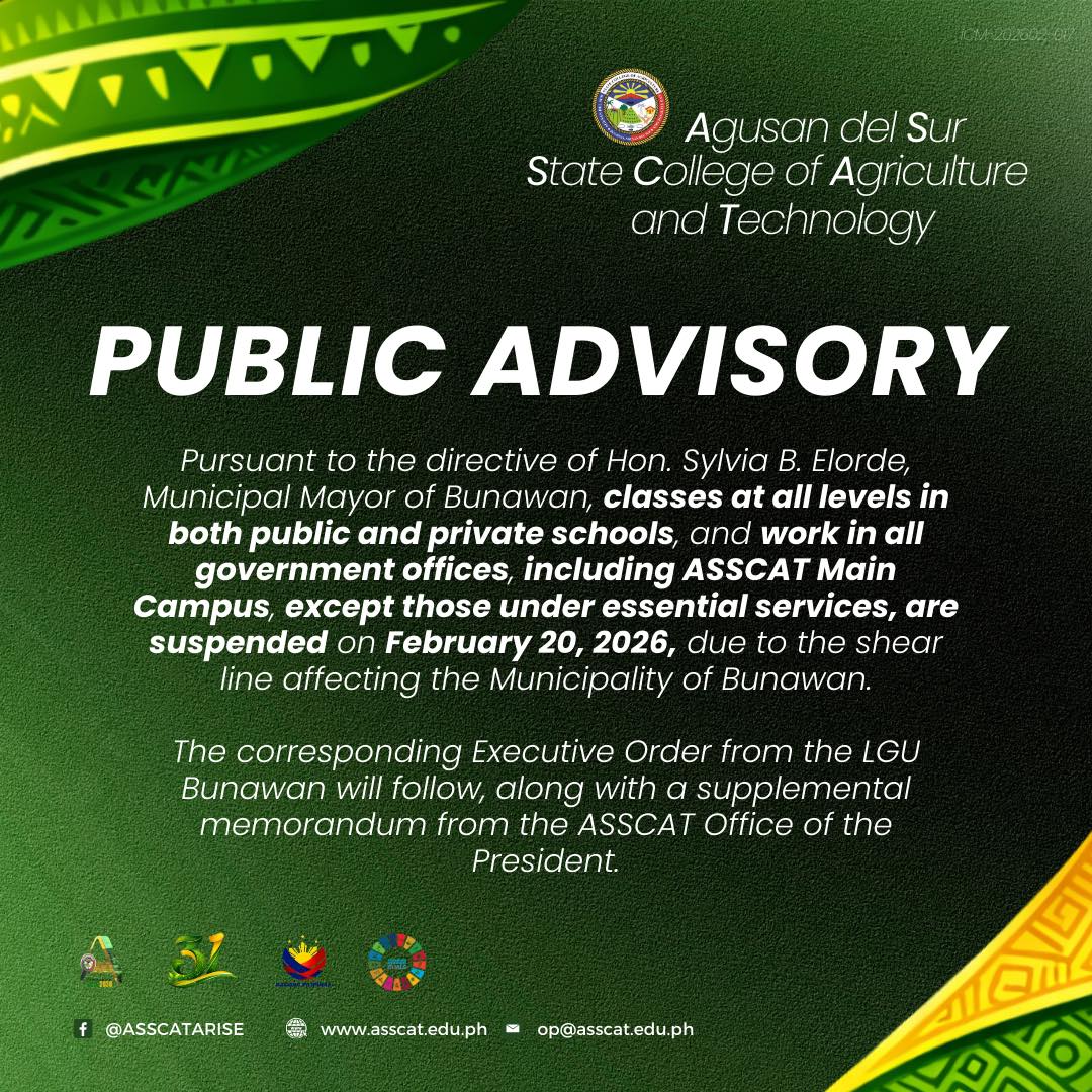 In accordance with the... - Agusan del Sur State University | Facebook