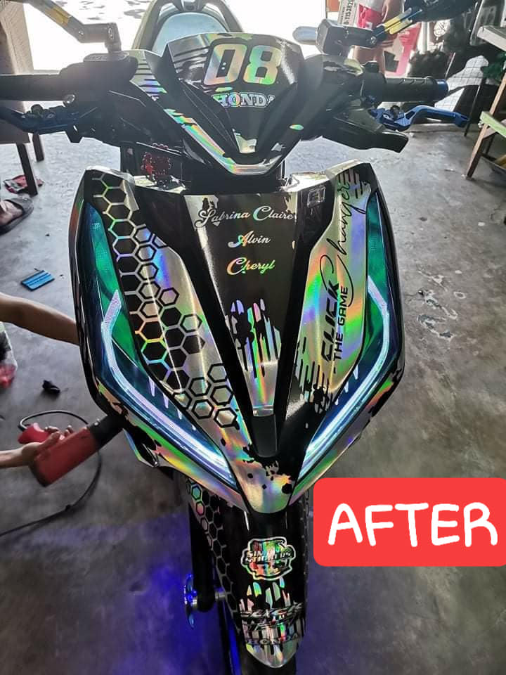 🙏HONDA CLICK 125i... - SIMON Sticker Decals & Design