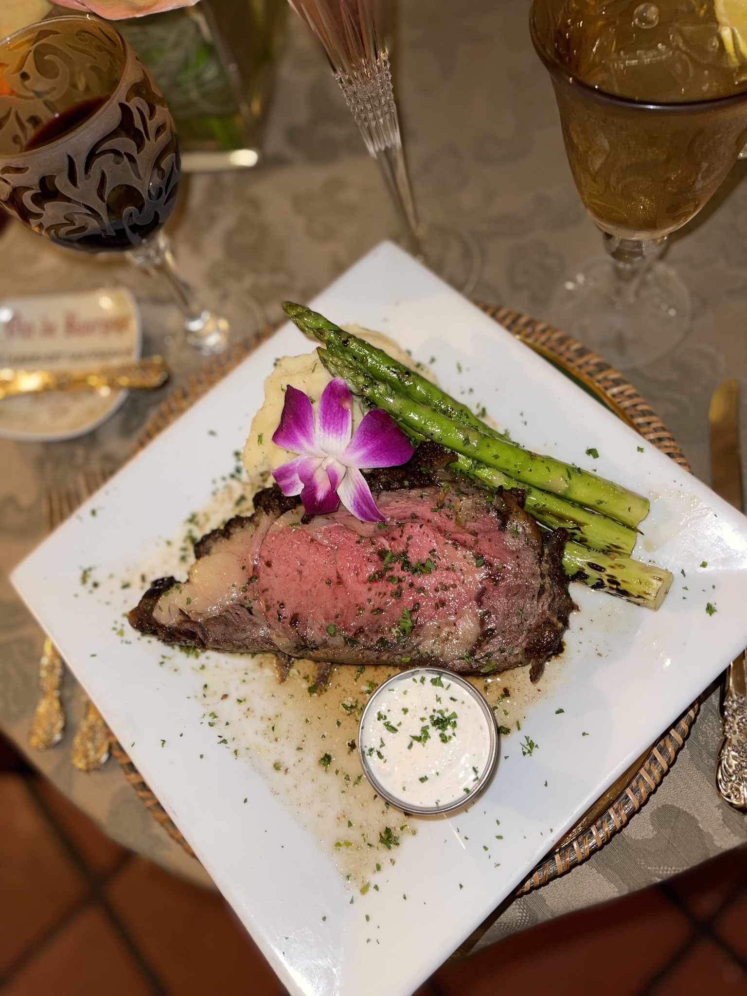 Prime Rib & Piano + 1/2 Off Bottles of Wine