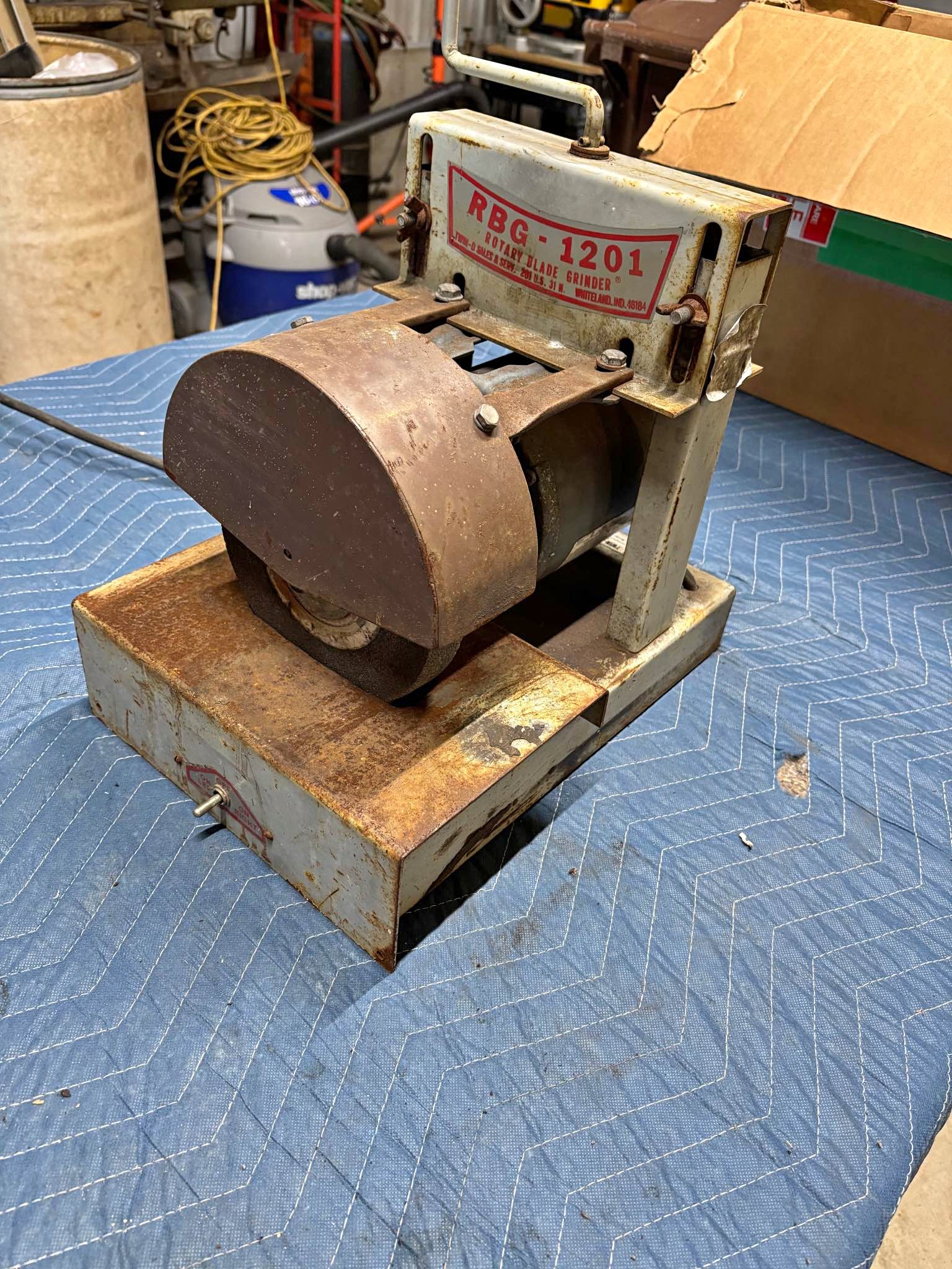 Mower blade sharpener grinder - Grinders - Monroe, Michigan | Facebook ...