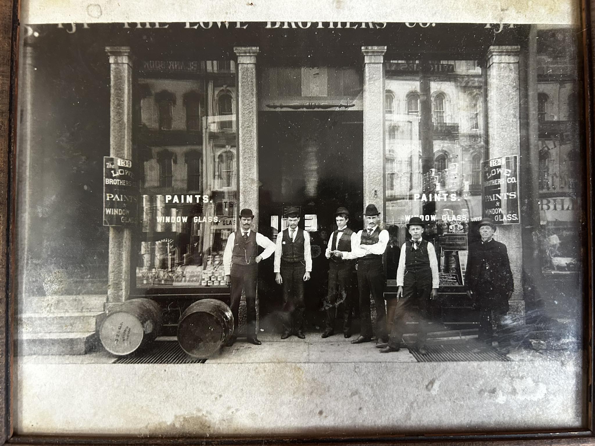 Vintage Lowe Brothers signs from Dayton, Ohio