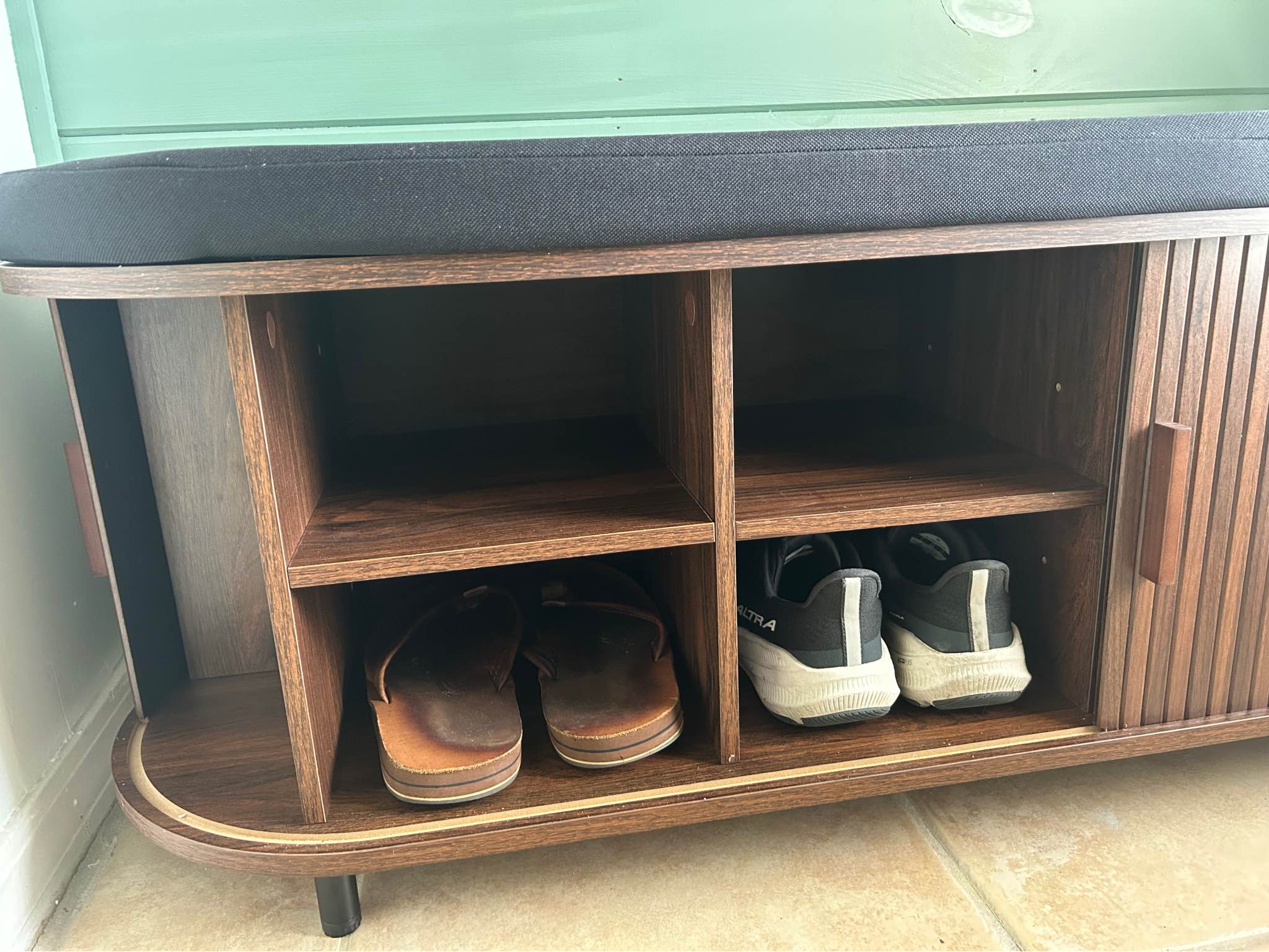 Entryway bench with shoe storage - Benches - Neptune Beach, Florida ...