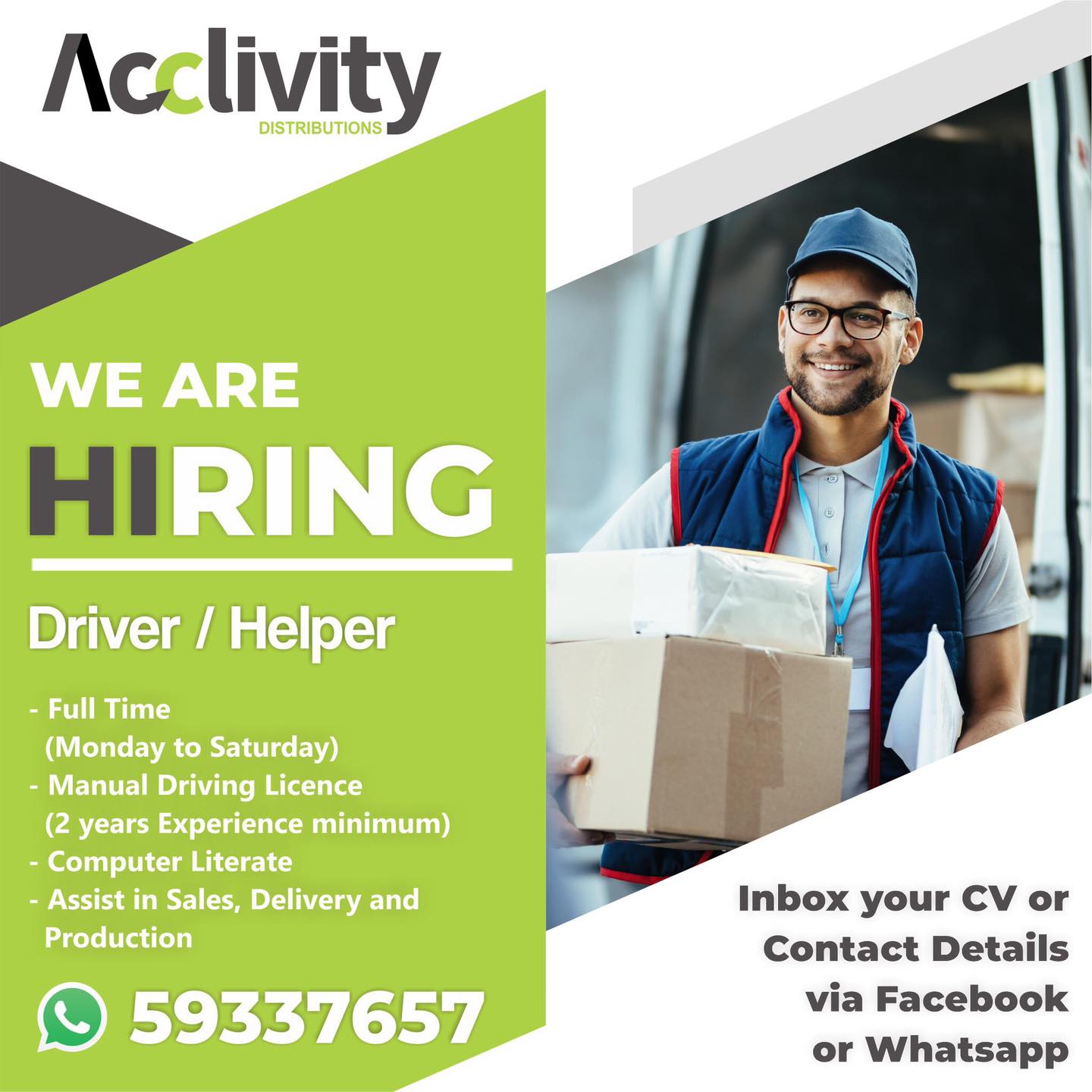 🚛 We're Hiring: Driver & Helper! 🚛... - Healthy Lifestyle